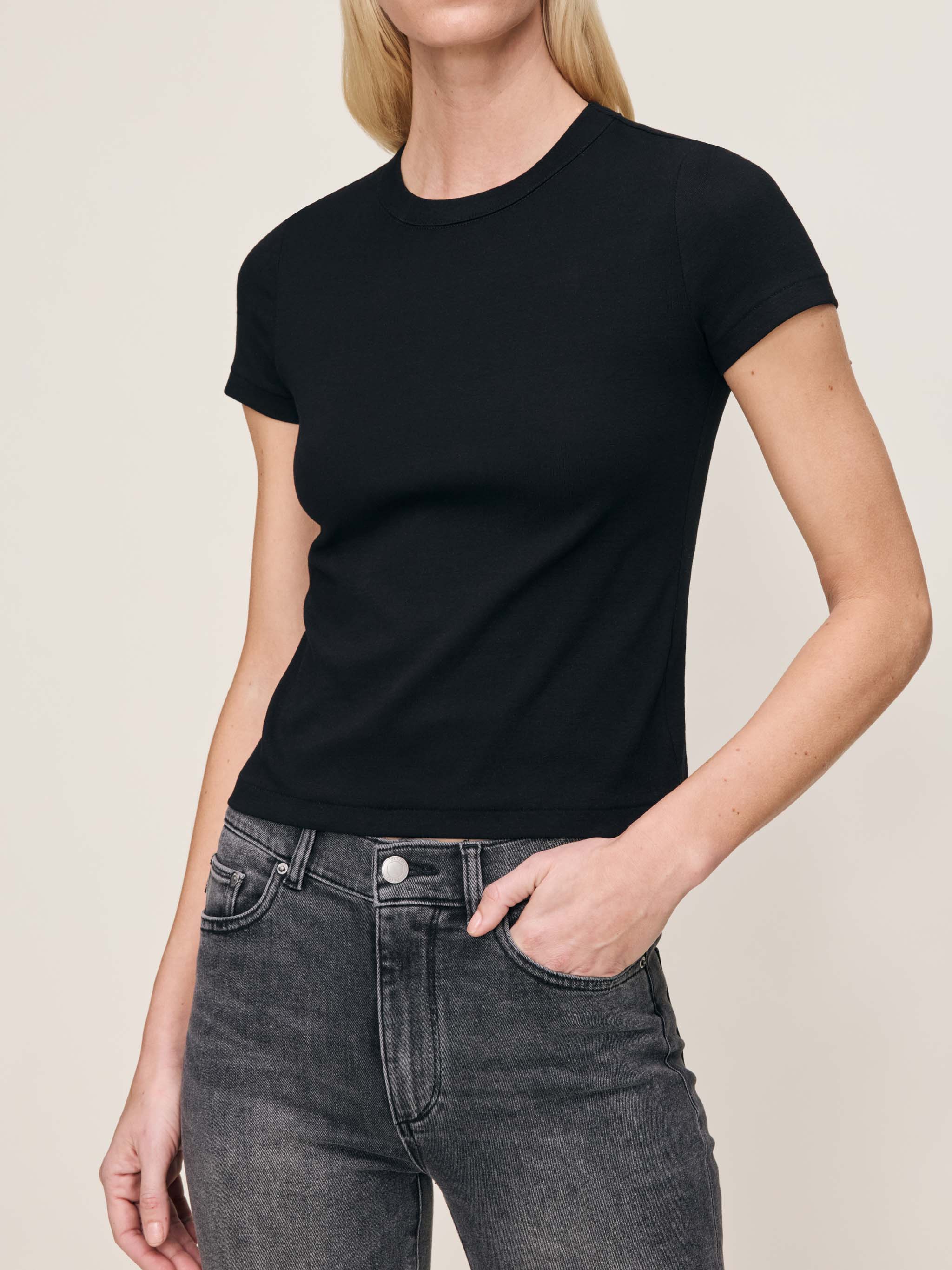 Shrunken Tee | Black