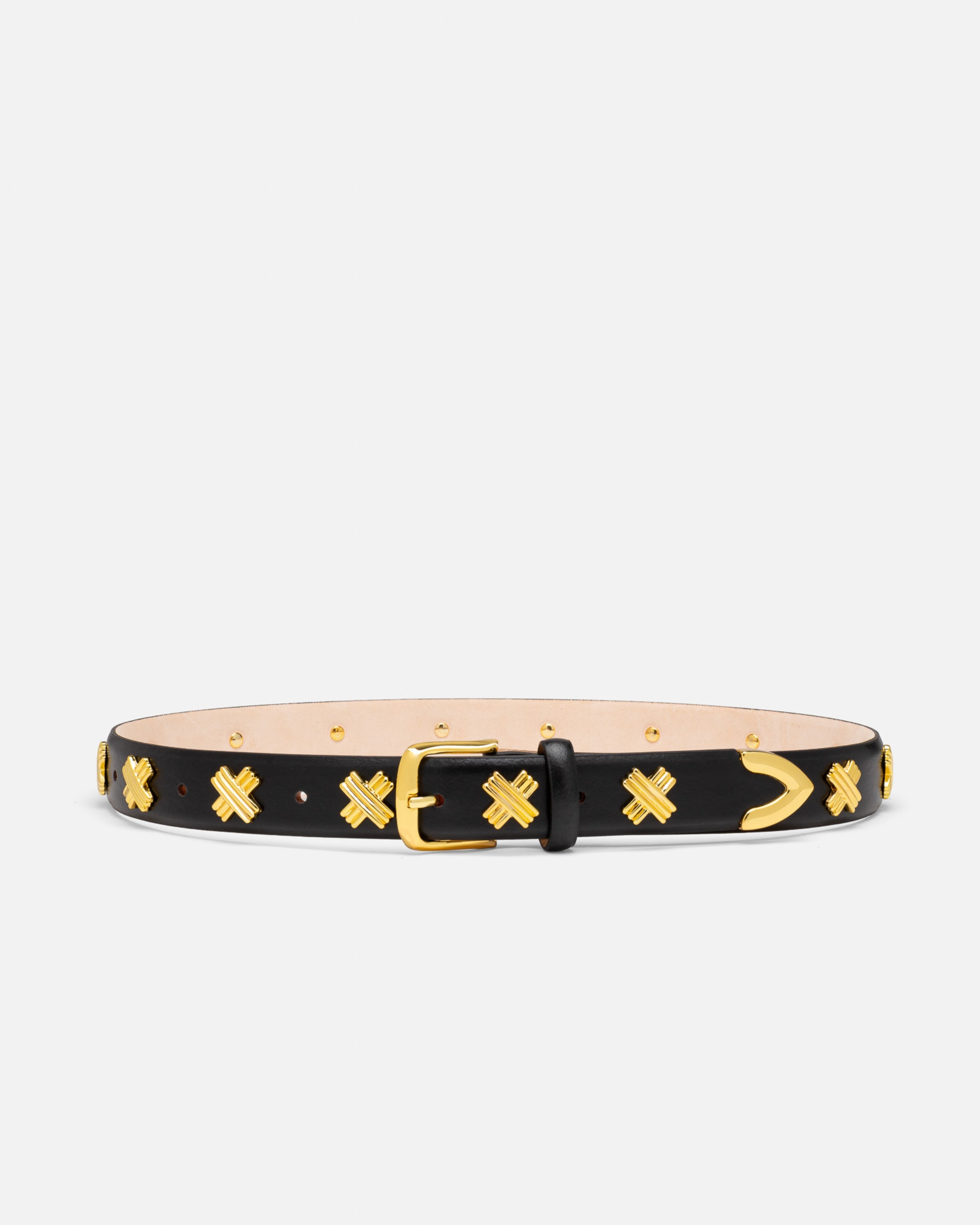 X Studded Belt