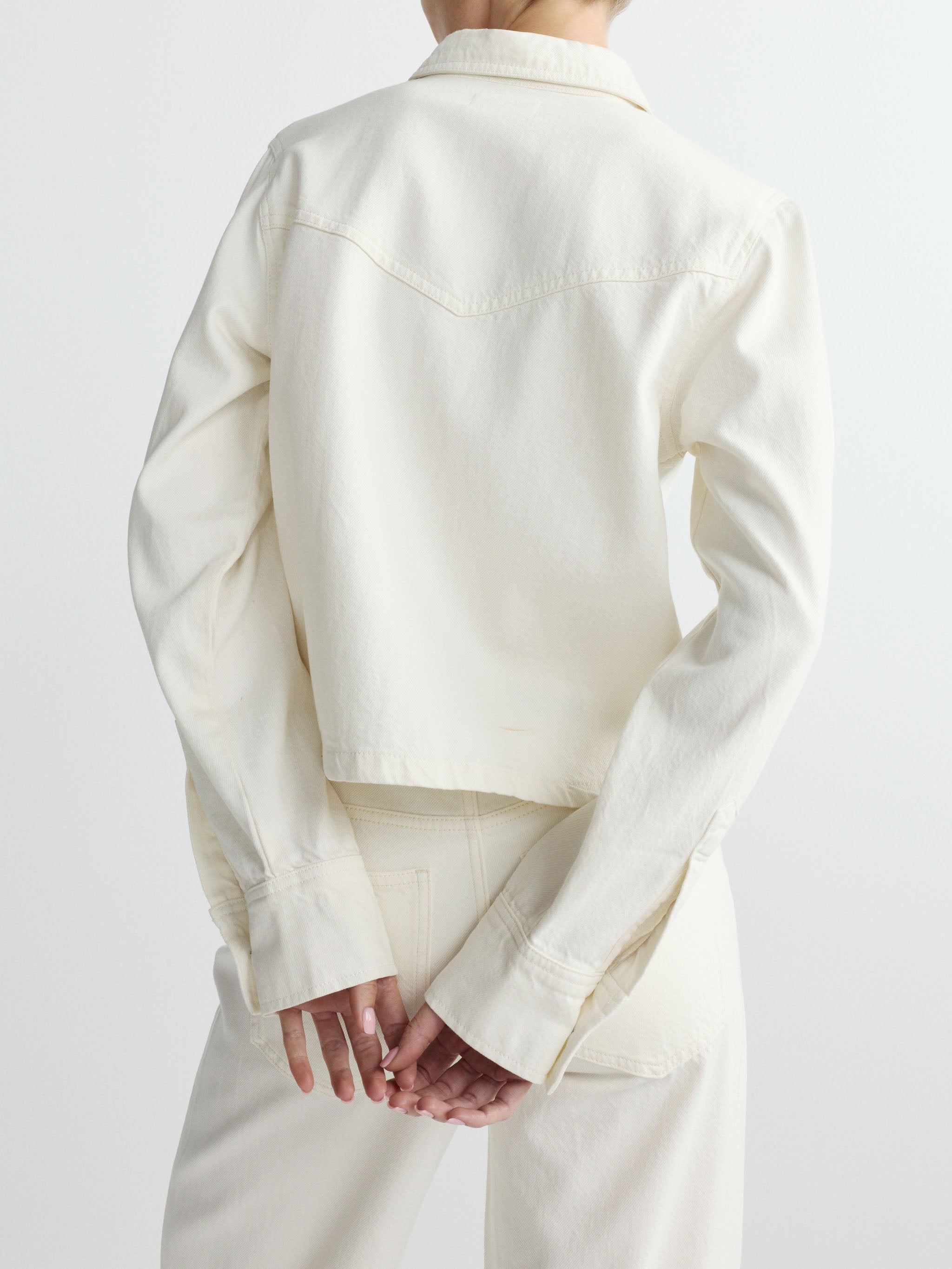 Montauk Shirt Long Sleeve | Eggshell