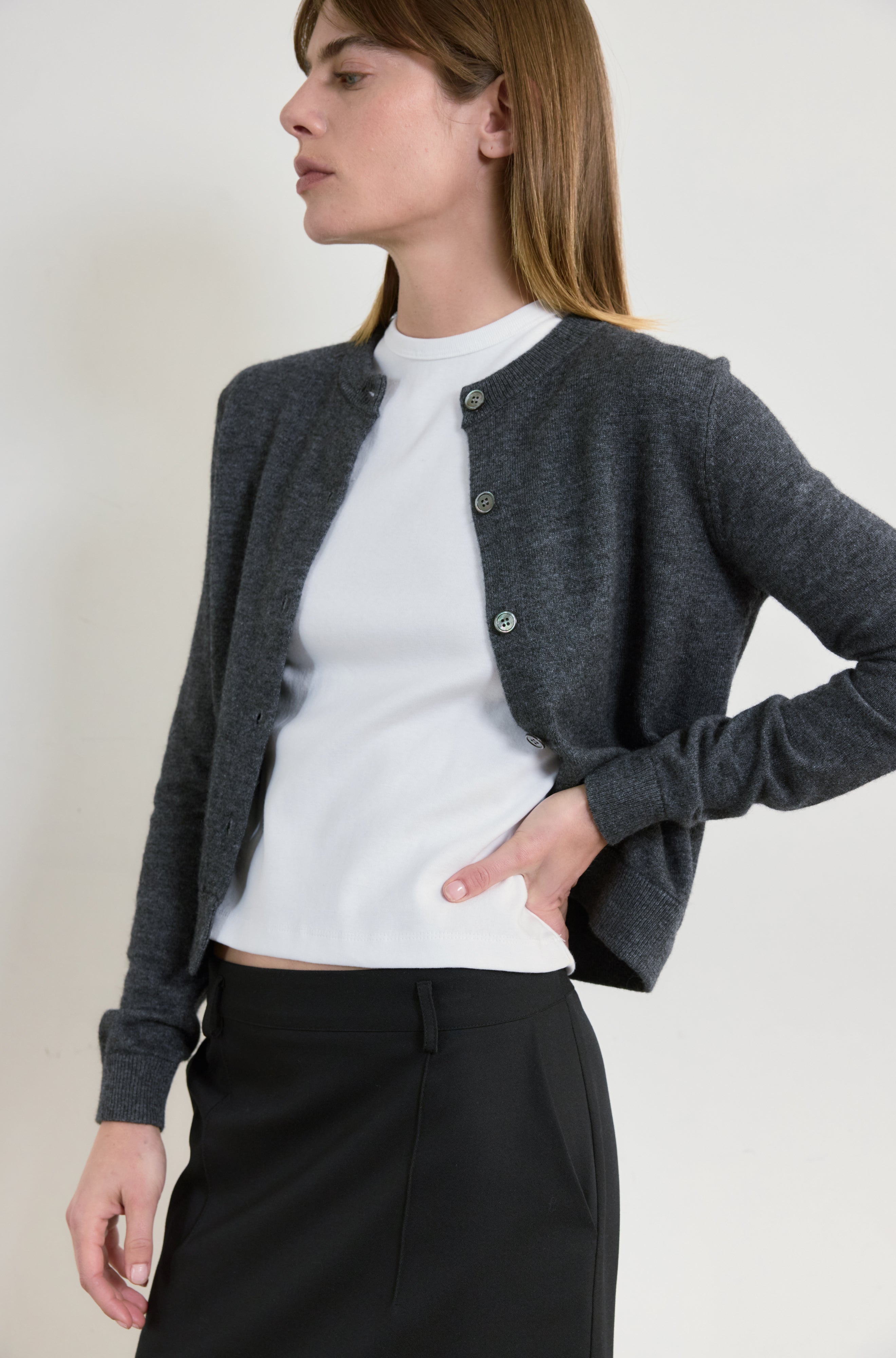 Classic Crew Wool Cardigan