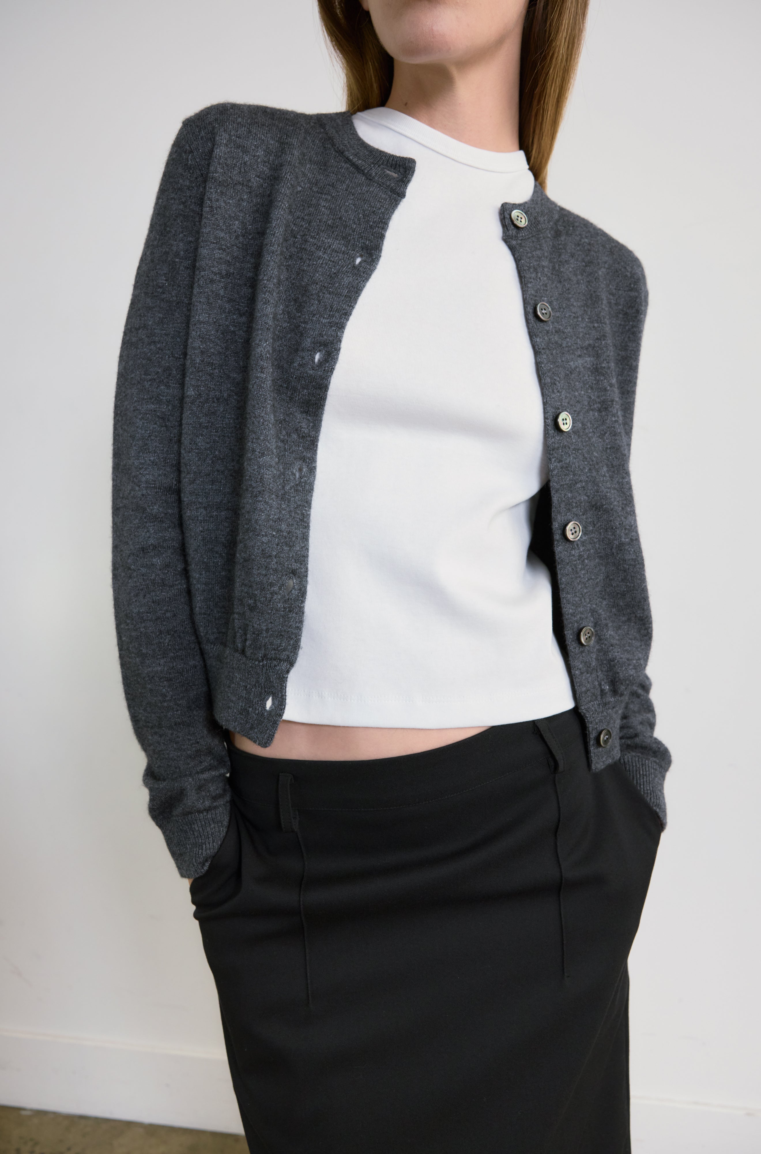 Classic Crew Wool Cardigan