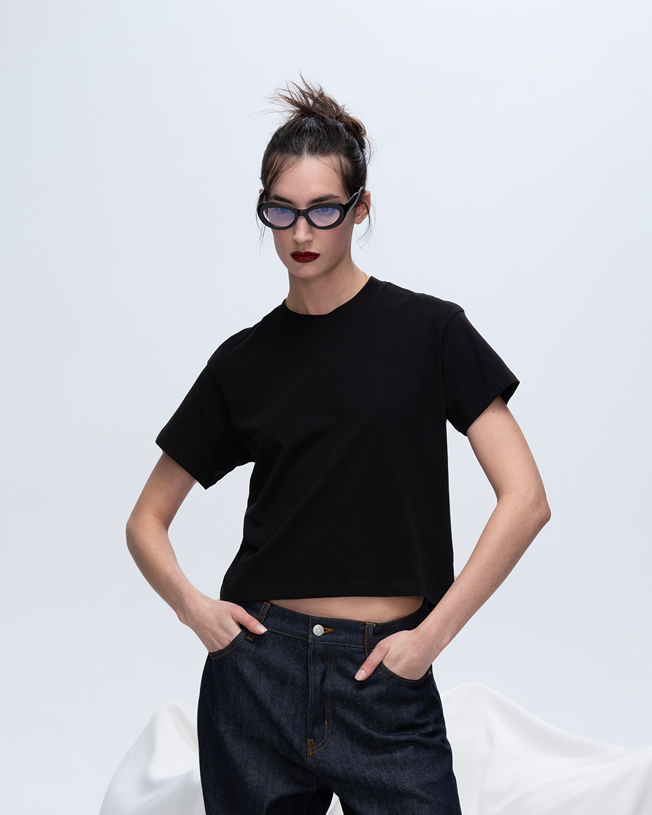 Classic Jersey Boy Tee - Black