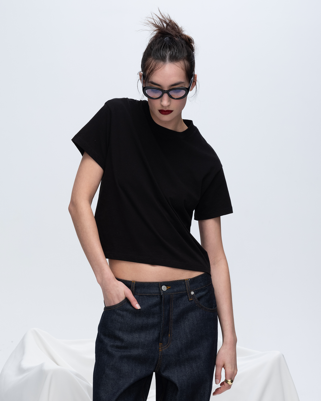 Classic Jersey Boy Tee - Black