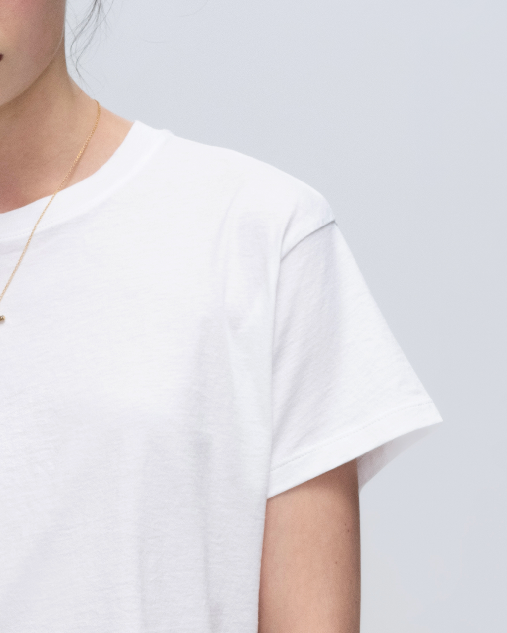 Classic Jersey Boy Tee - White