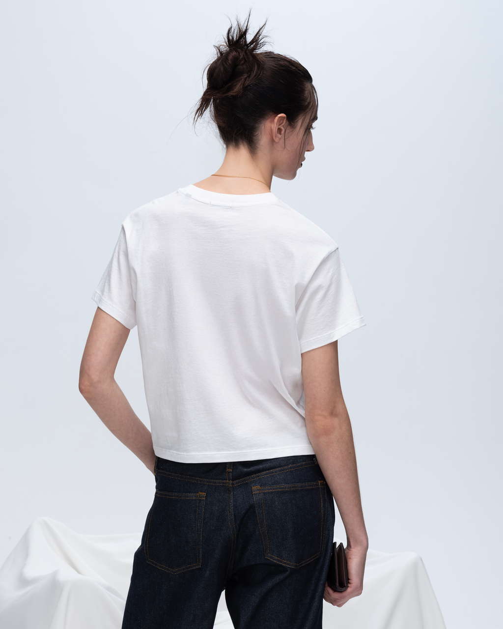 Classic Jersey Boy Tee - White