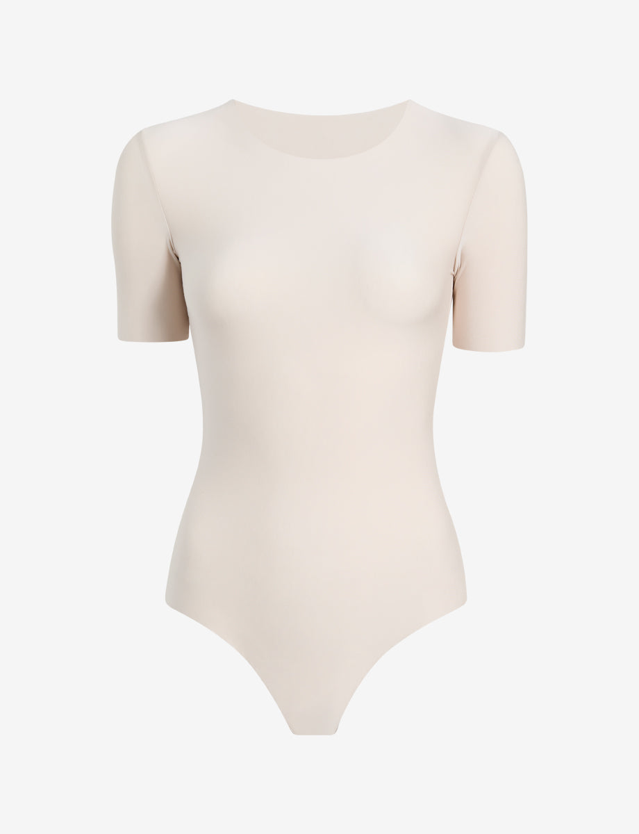 Butter Short Sleeve Crewneck Bodysuit