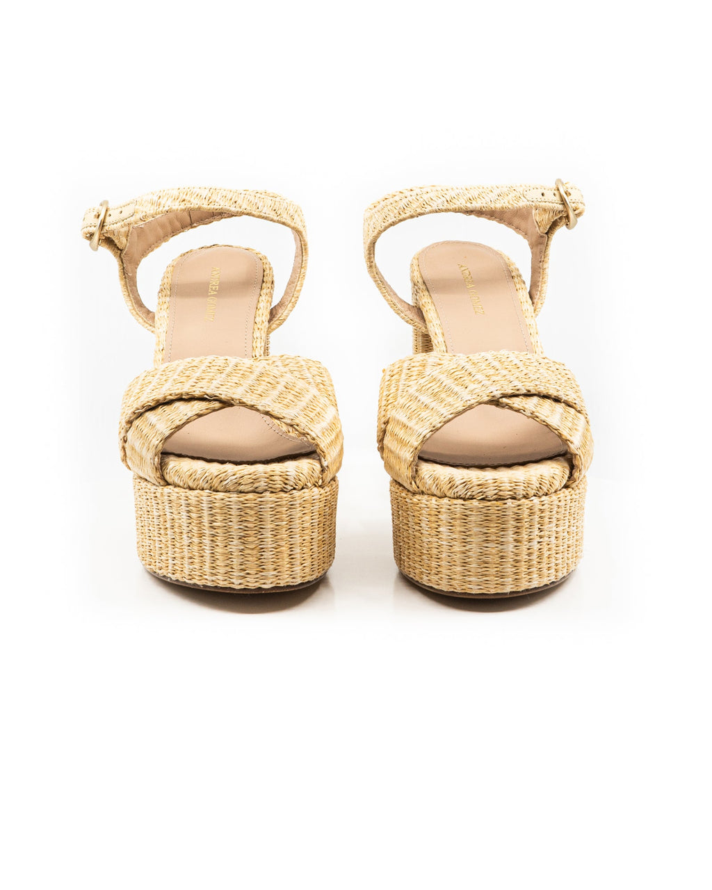 Bella Natural Raffia Platform