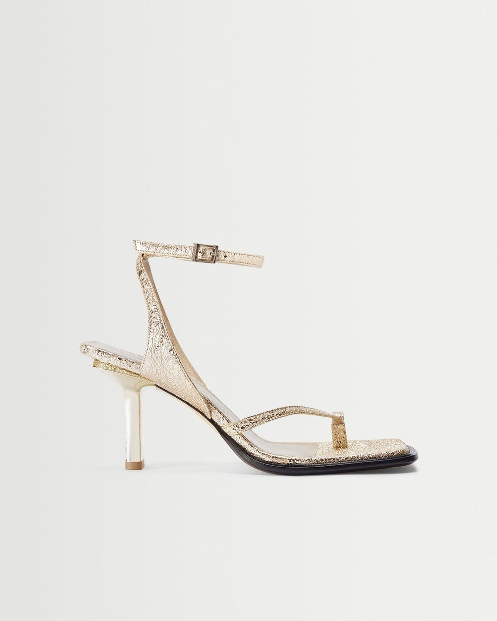 Castrise Mid-Heel Sandal in Comet