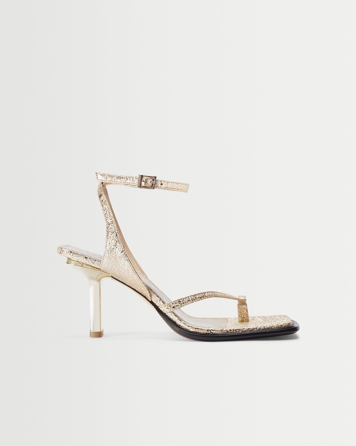 Castrise Mid-Heel Sandal in Comet