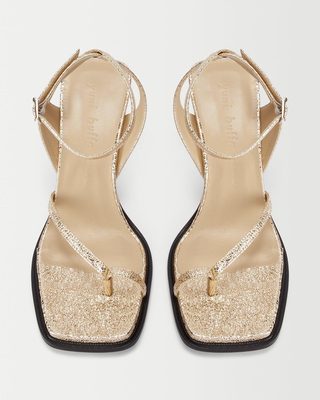 Castrise Mid-Heel Sandal in Comet