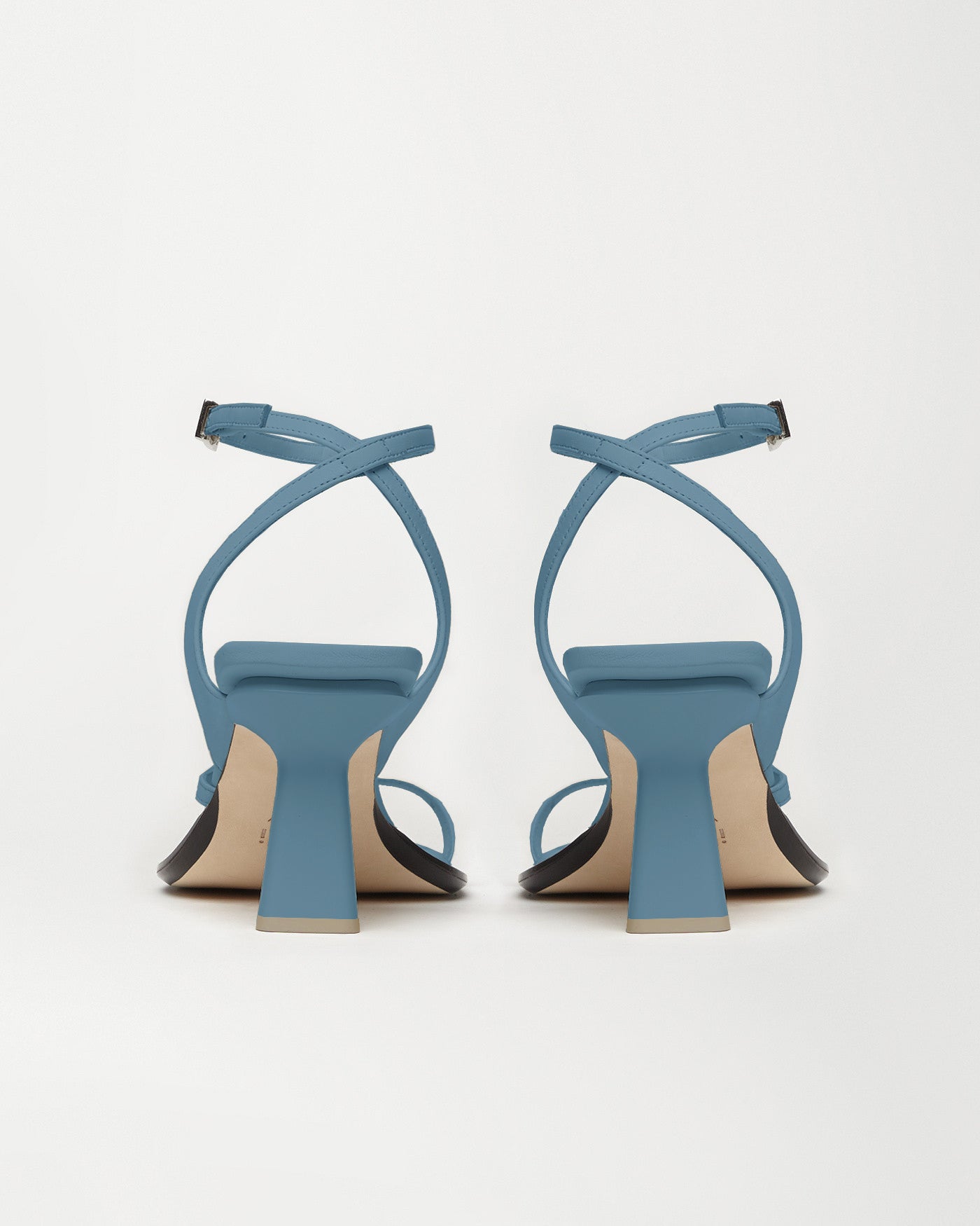 Castrise Mid-Heel Sandal in Bermuda