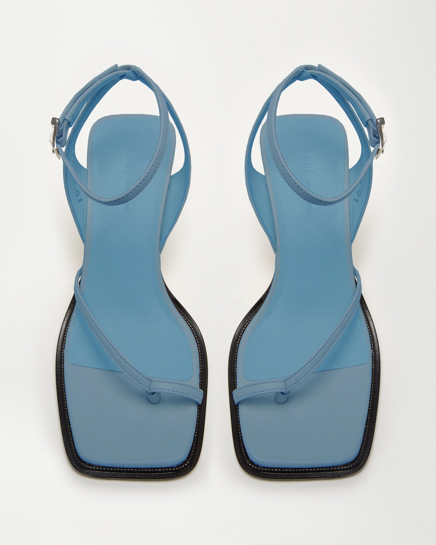Castrise Mid-Heel Sandal in Bermuda
