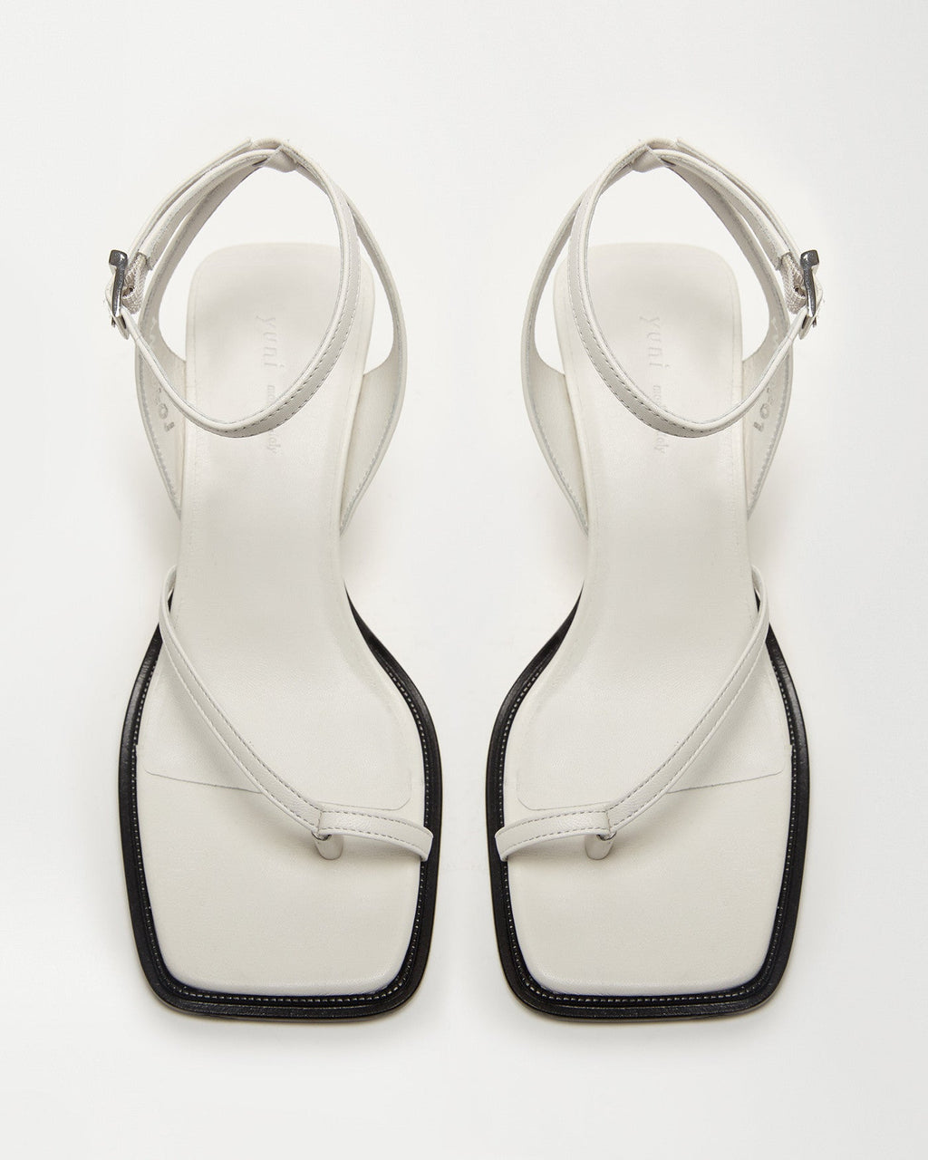 Castrise Mid-Heel Sandal in Cloud