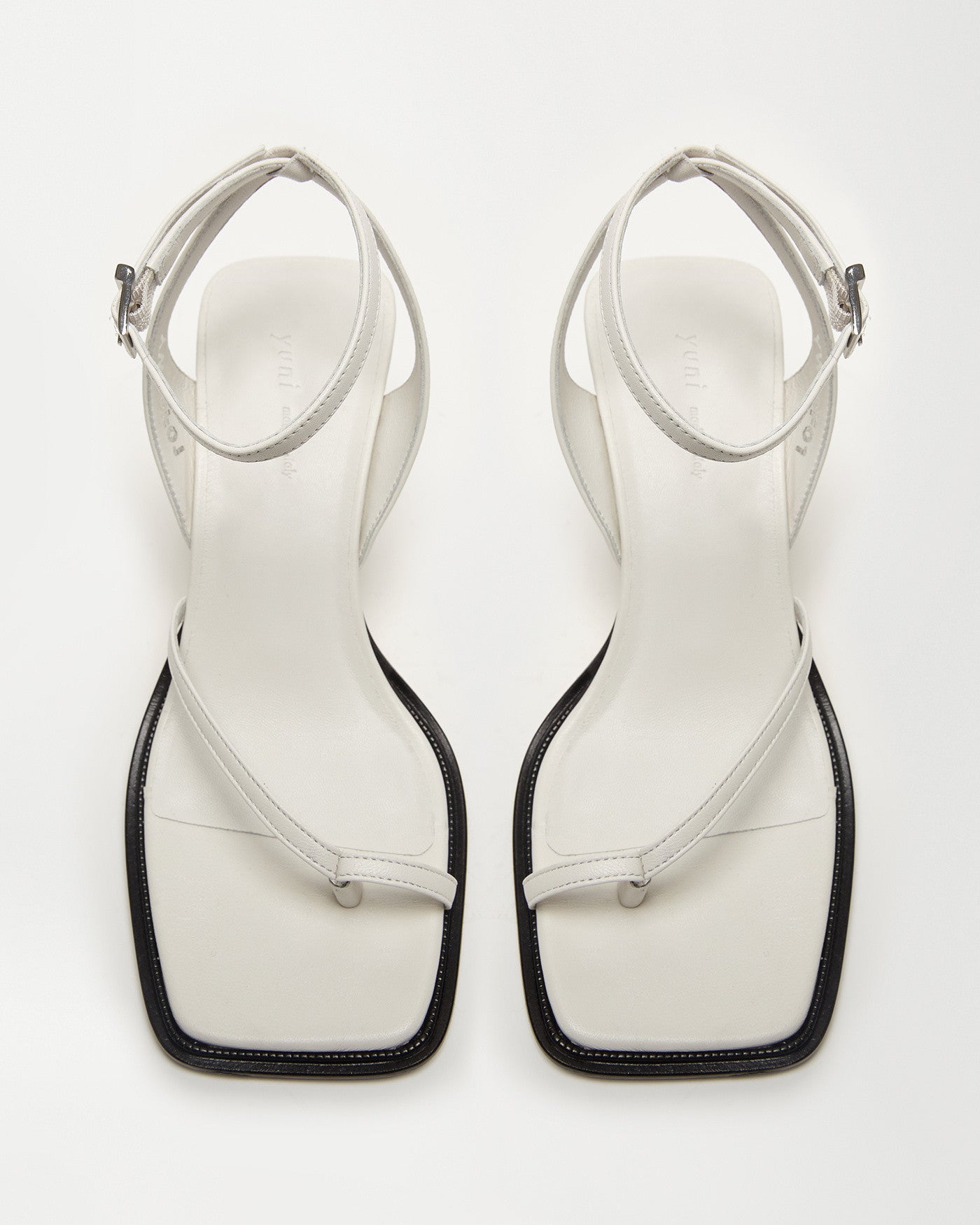Castrise Mid-Heel Sandal in Cloud