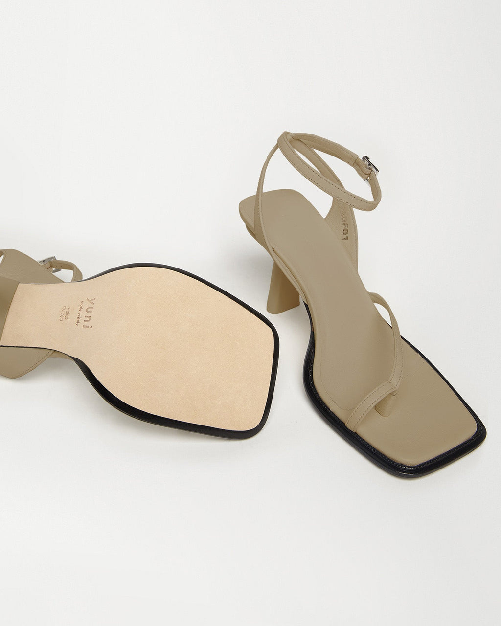 Castrise Mid-Heel Sandal in Sahara