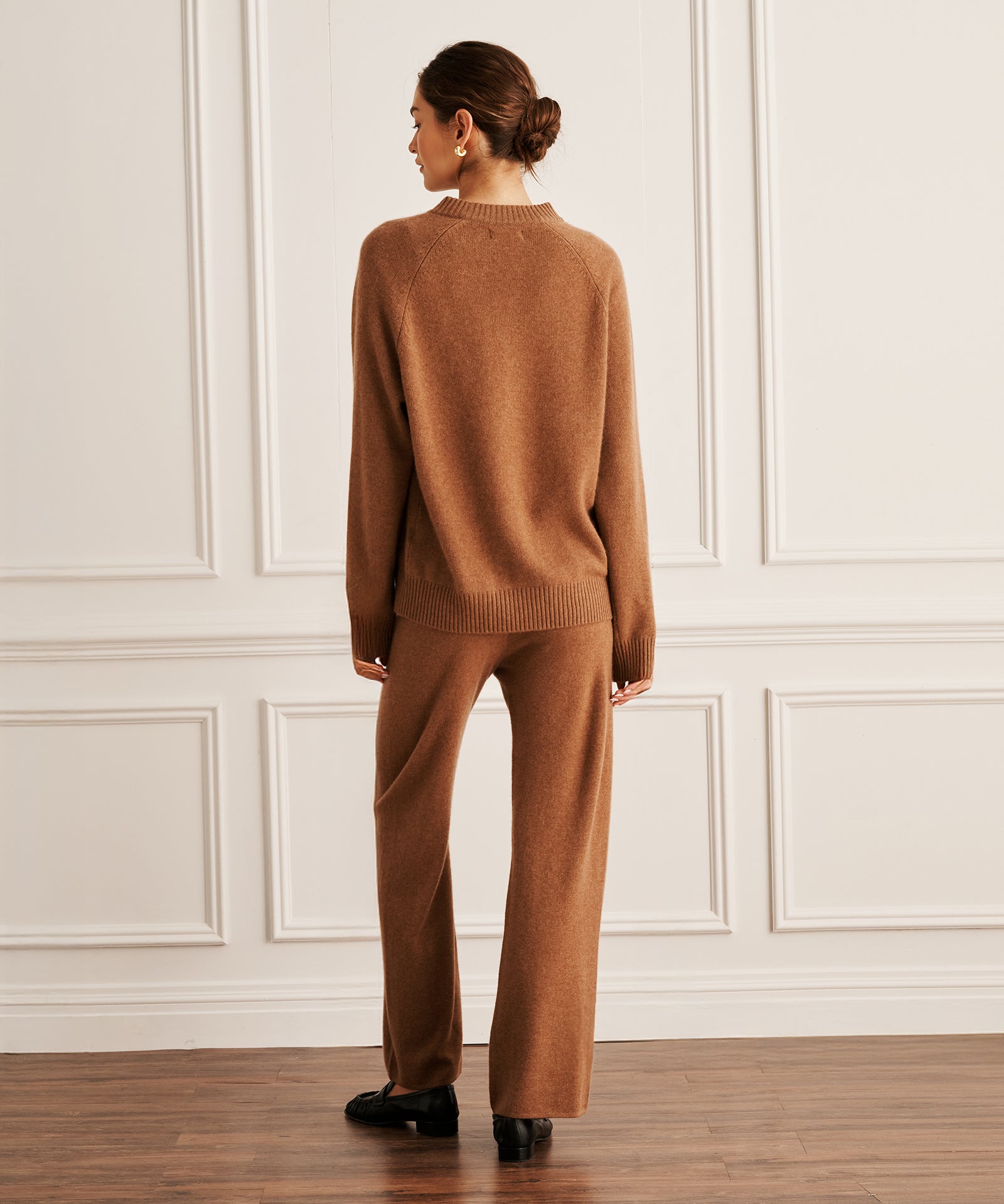 Signature Cashmere Straight Leg Pant