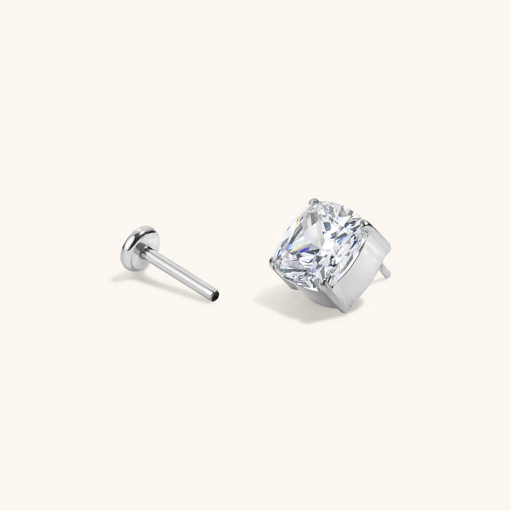 Celestial Crystal Cushion Nap Earrings