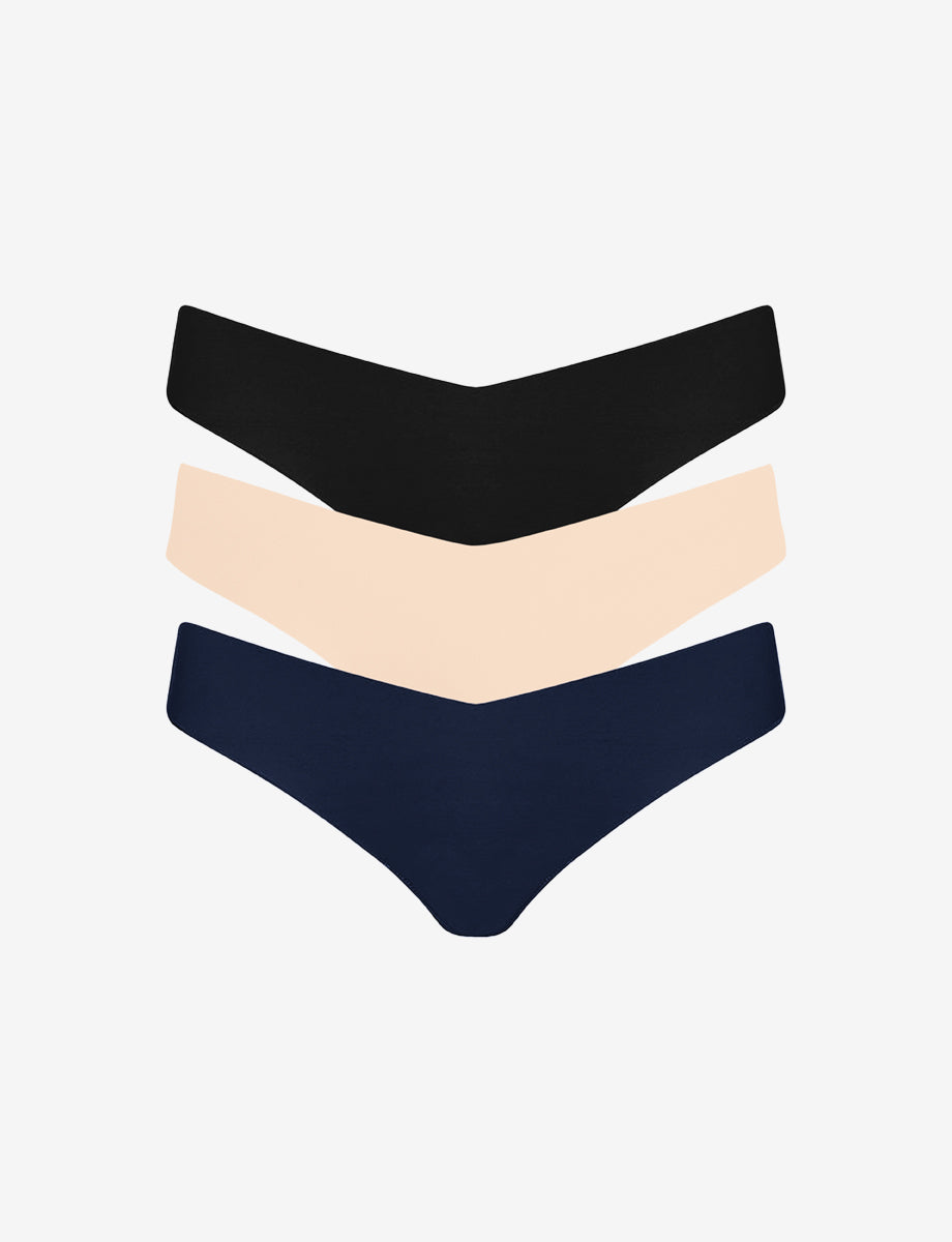 Classic Solid Thong 3-Pack