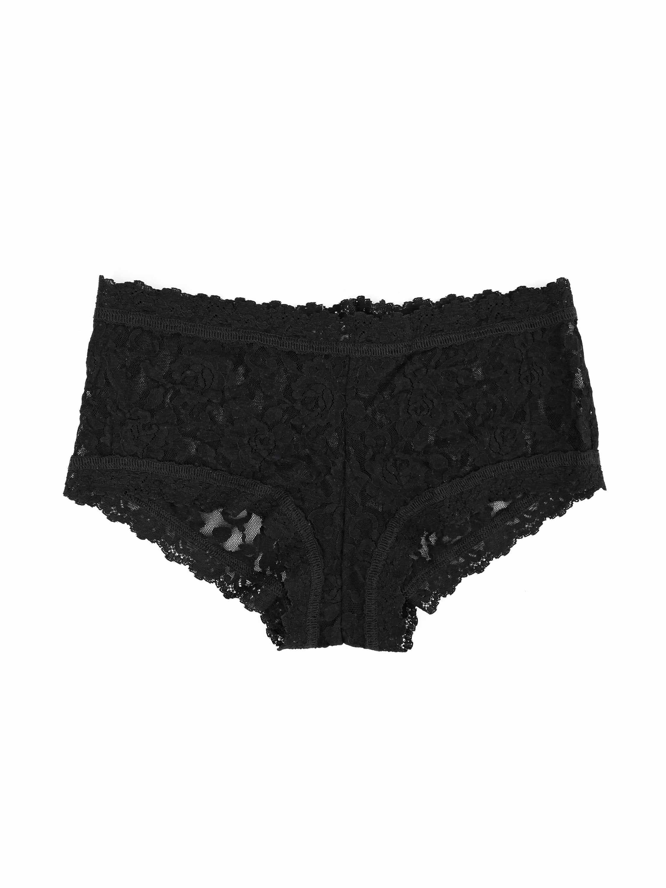 Signature Lace® Boyshort Black