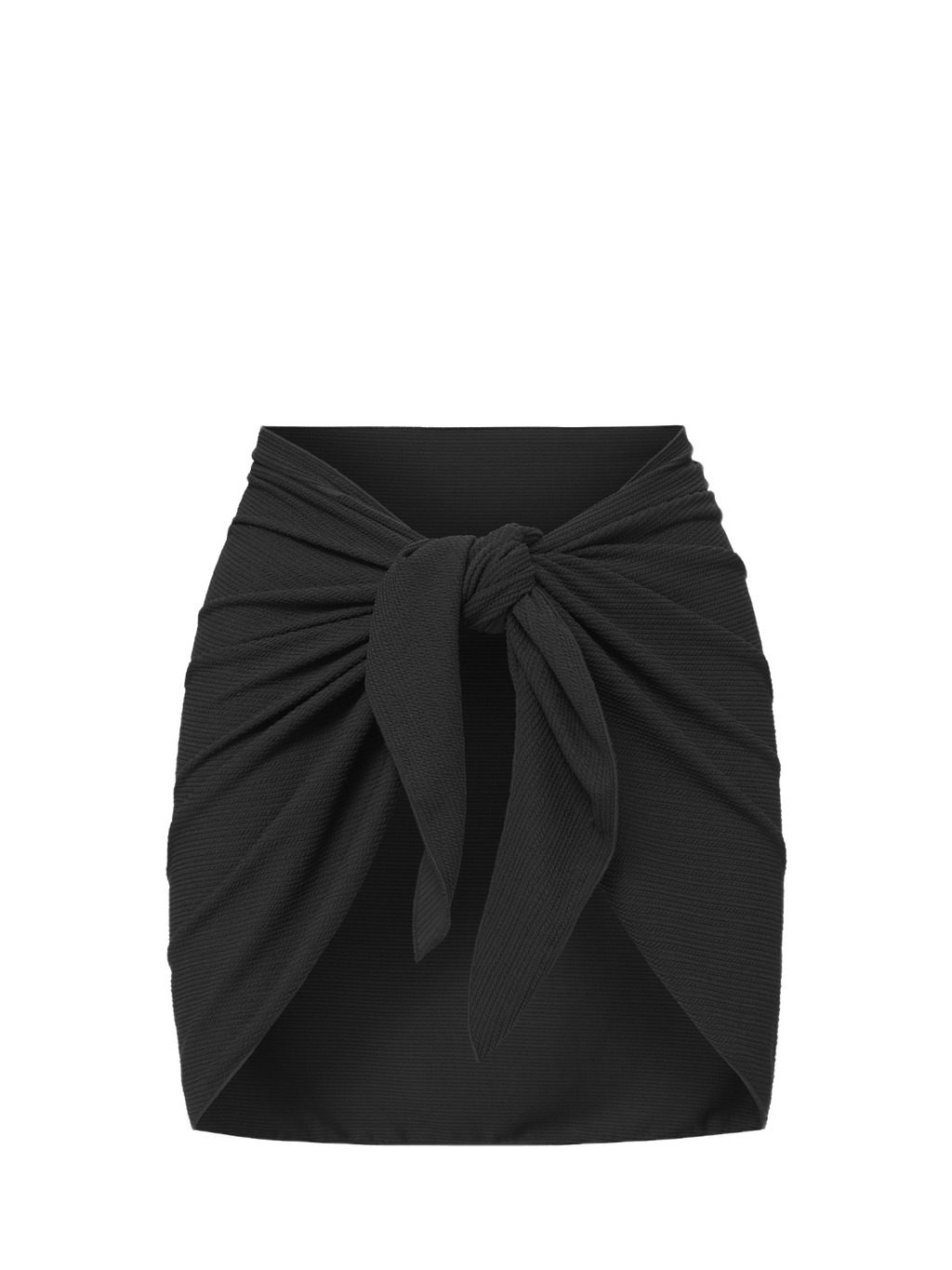 Liv Sarong In Black Texture