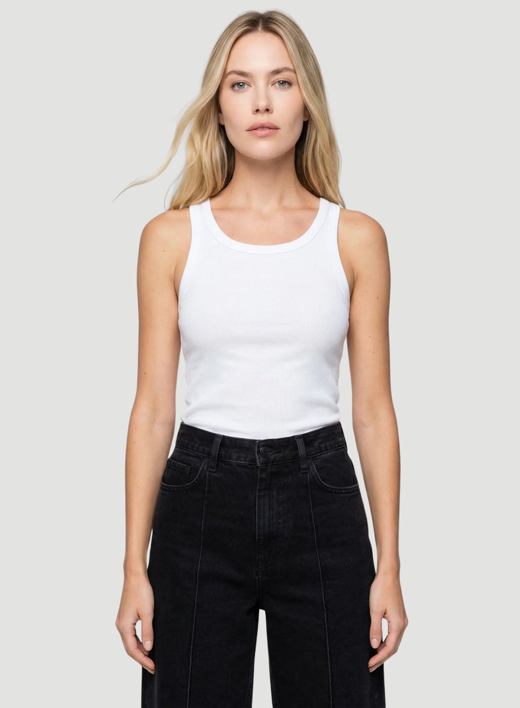 Lyocell Cotton Baby Rib Tank