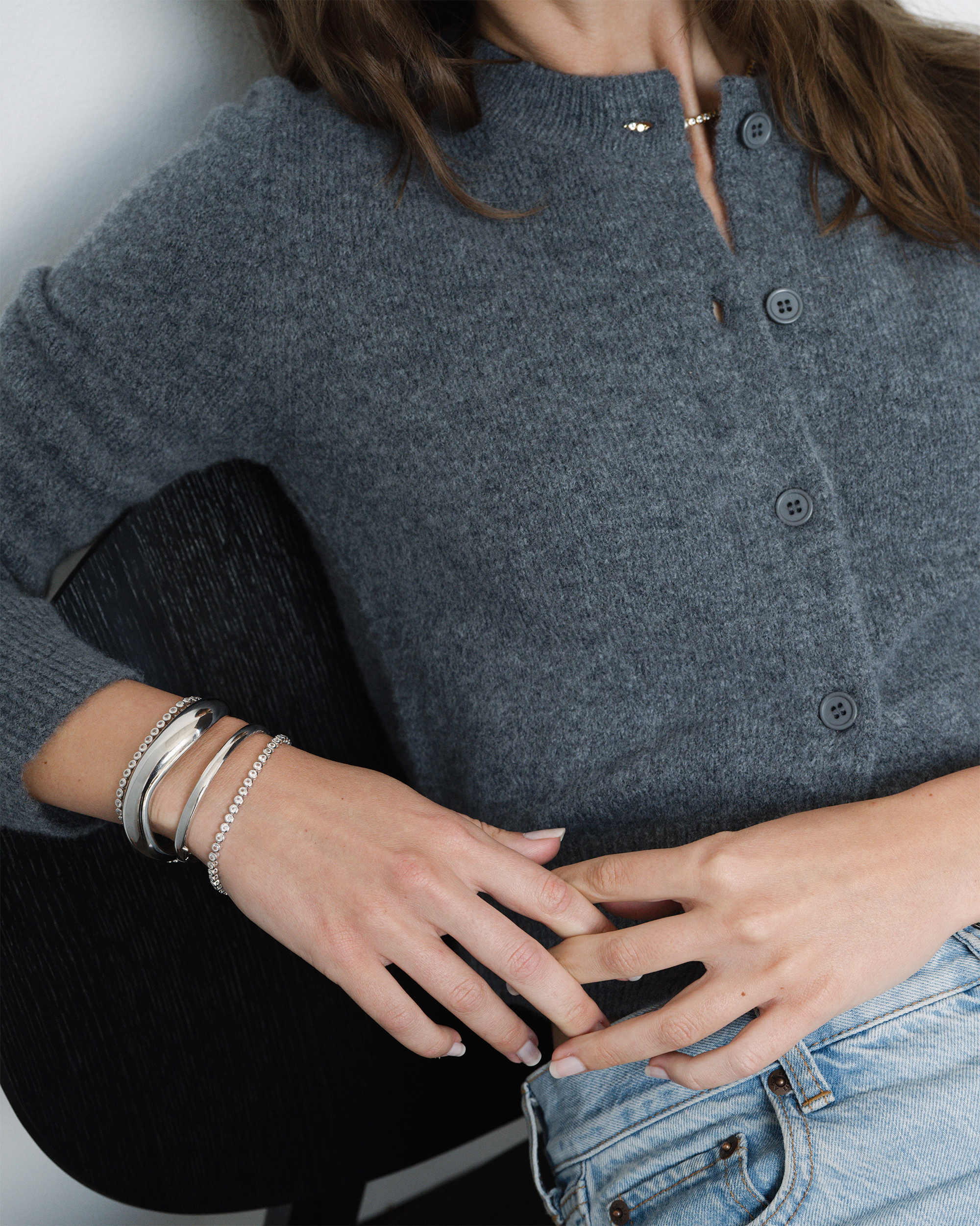 Giselle Domed Cuff Bracelet