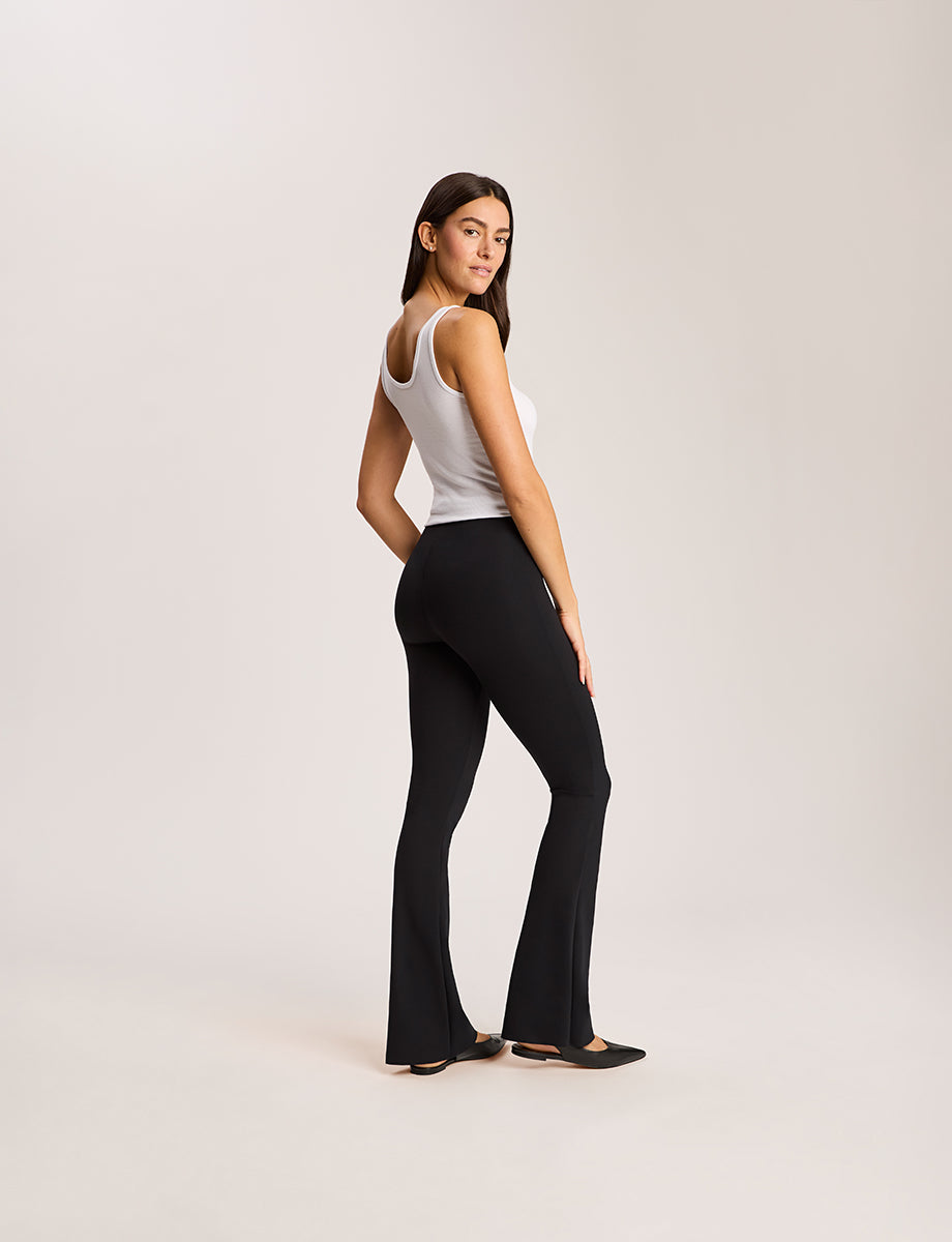 Neoprene Flared Legging