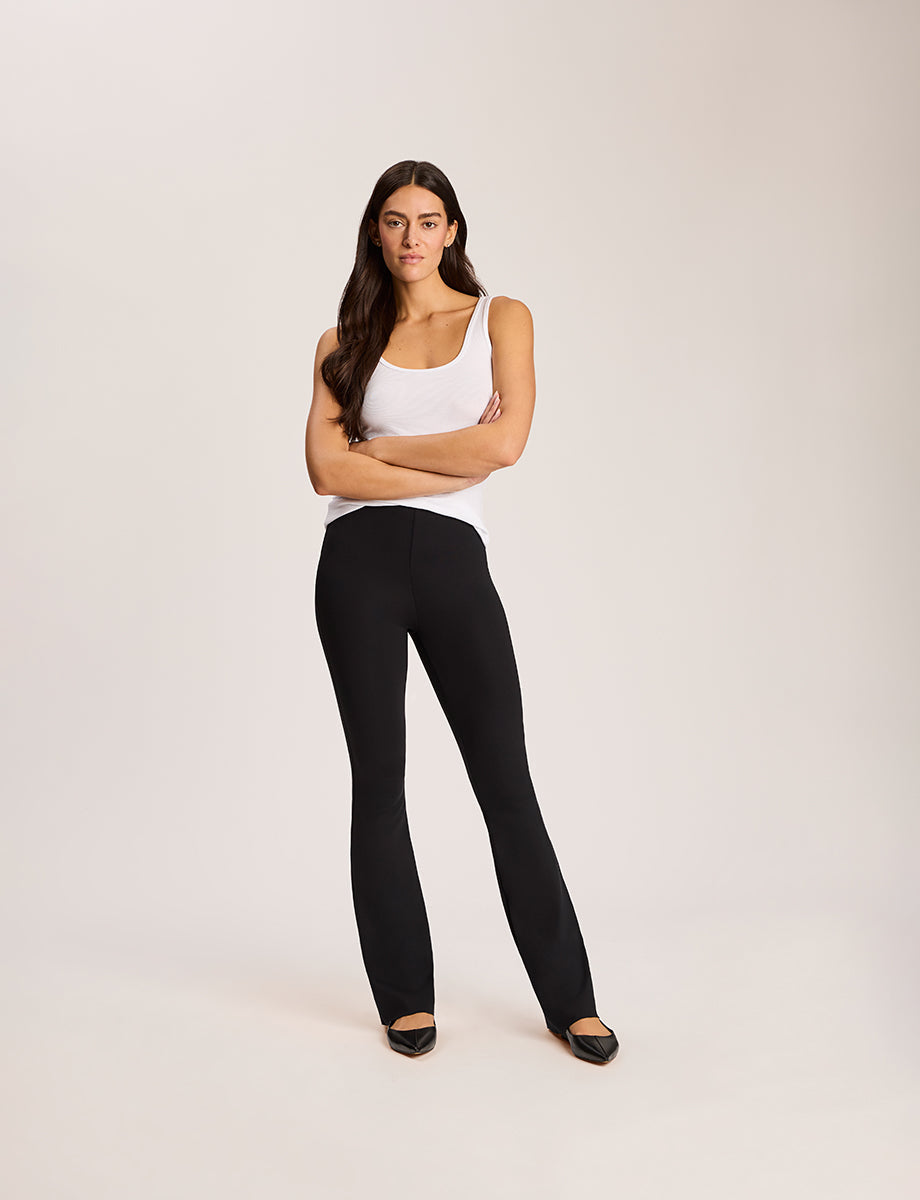 Neoprene Flared Legging