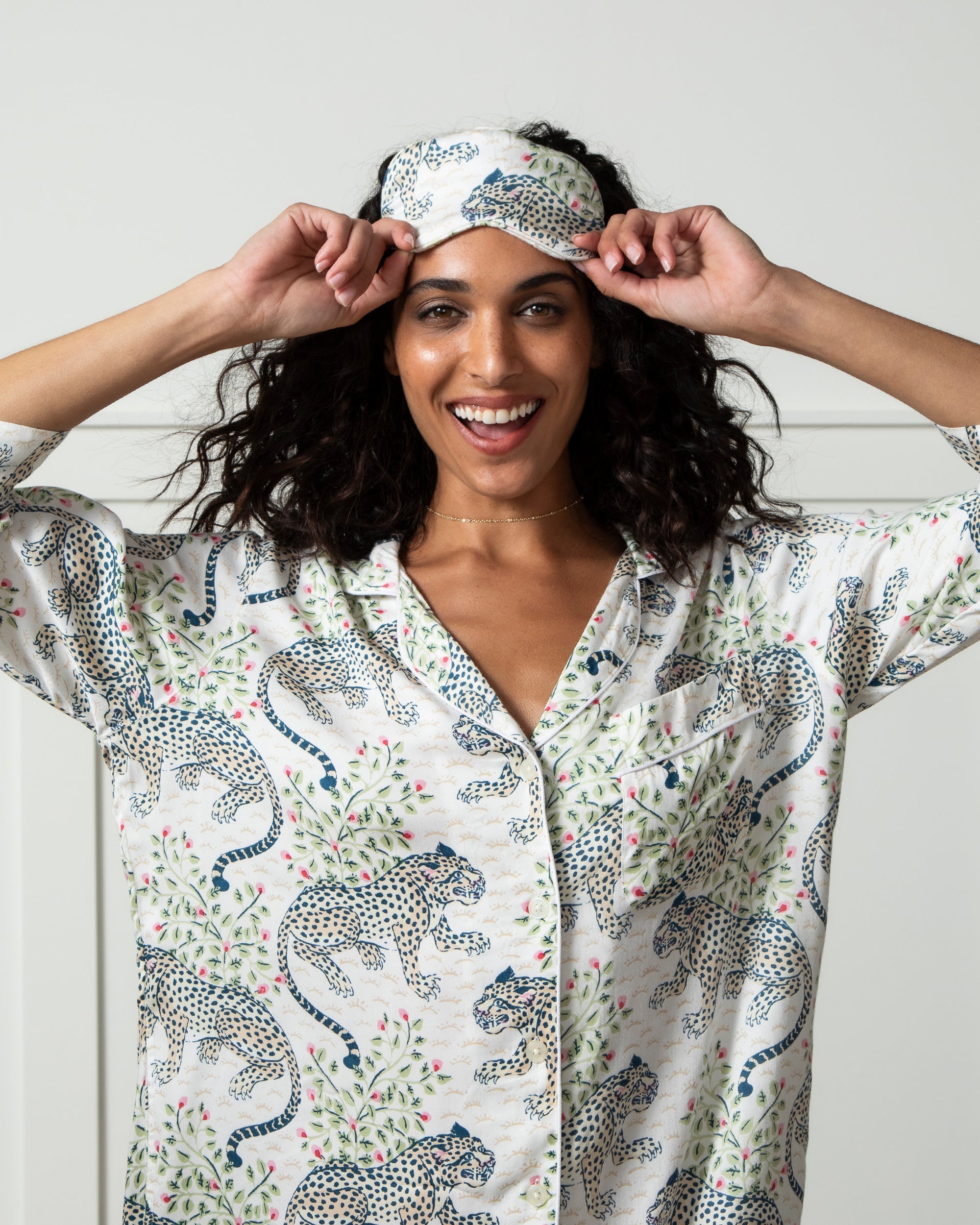 Bagheera - Eco Satin Eye Mask - Wedding Cake