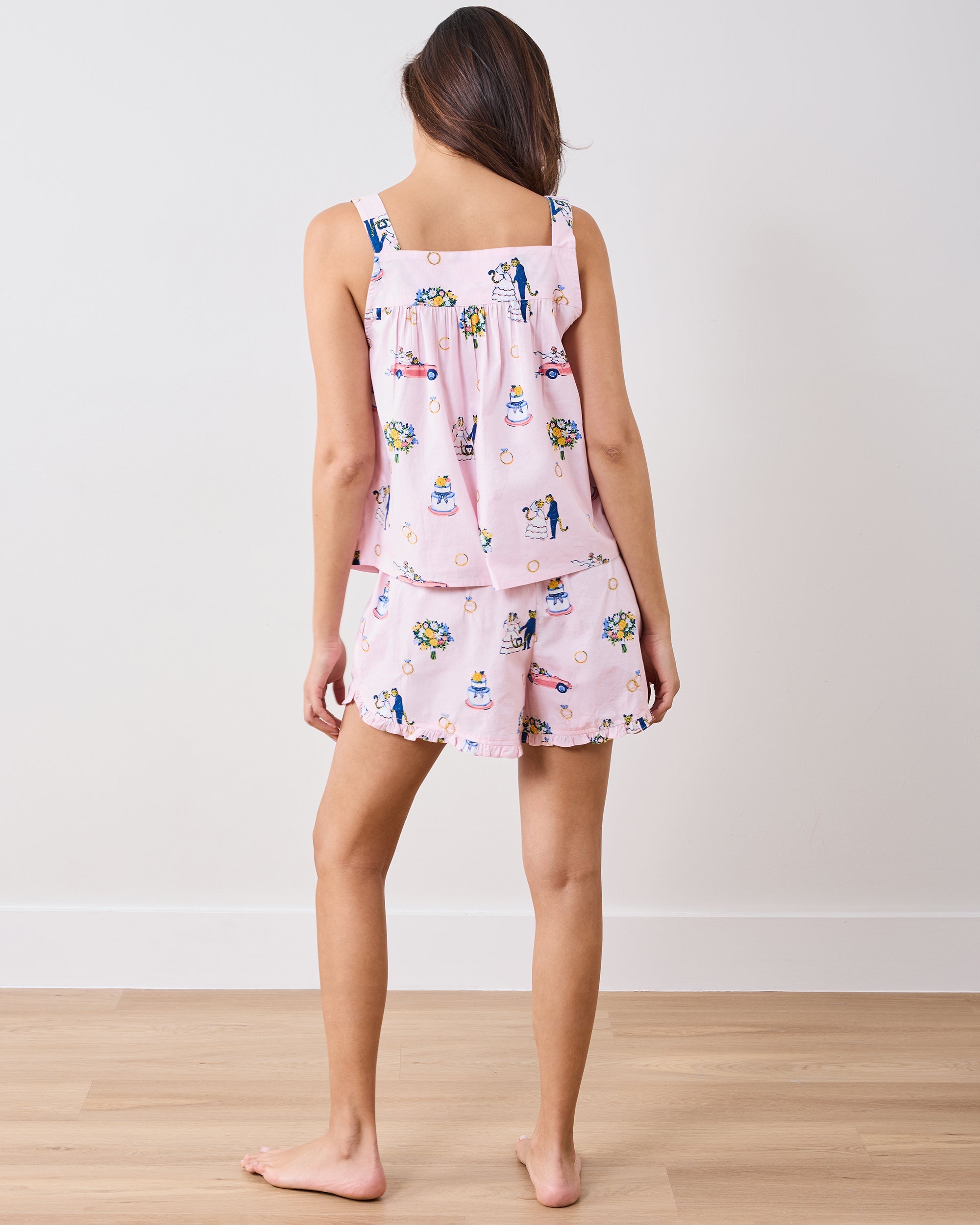 Happily Ever After - Back to Bed Short Set - Blush