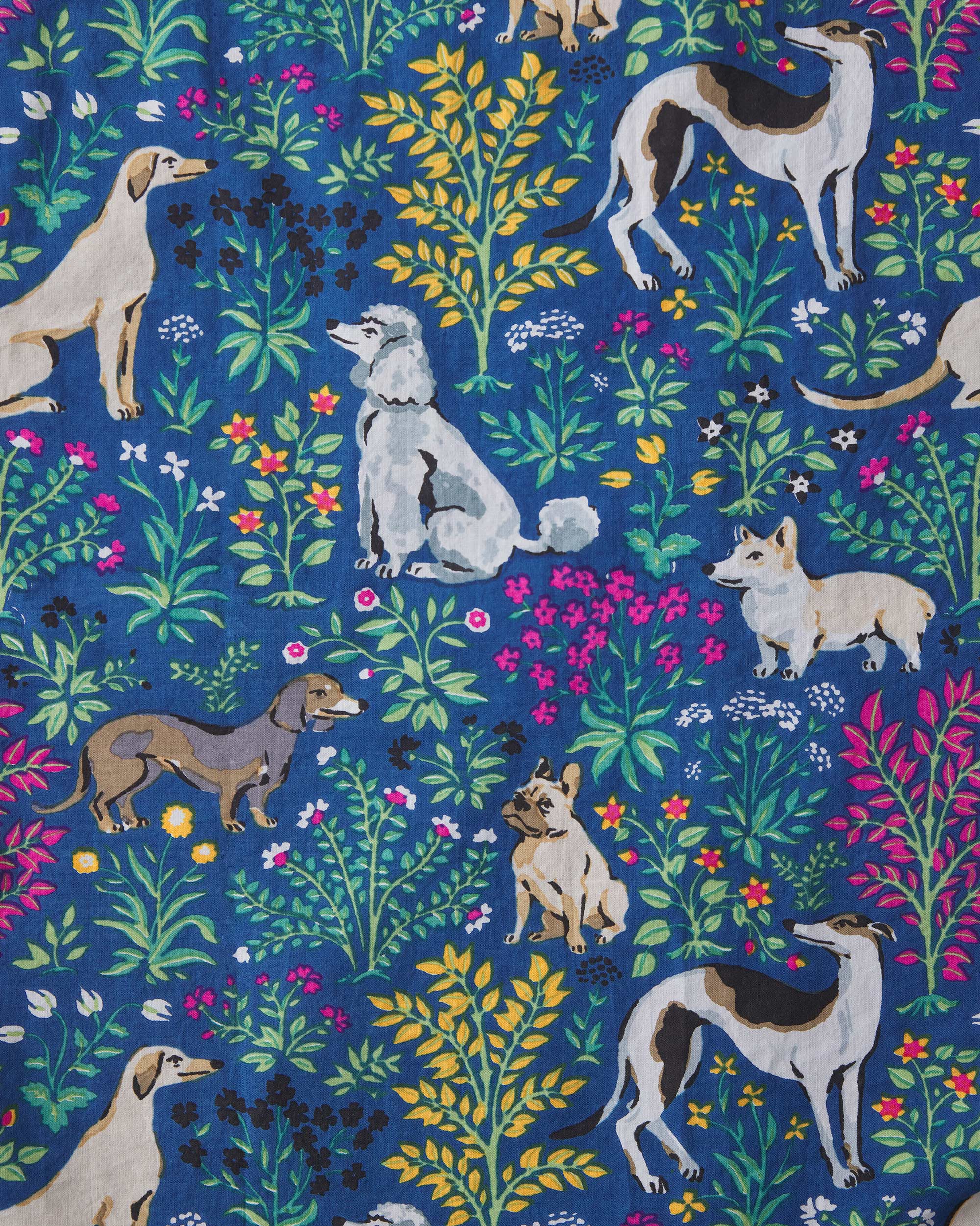 Must Love Dogs - Long PJ Set - Indigo