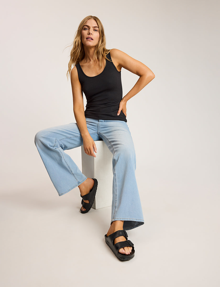 Luxury Rib Scoop Tank