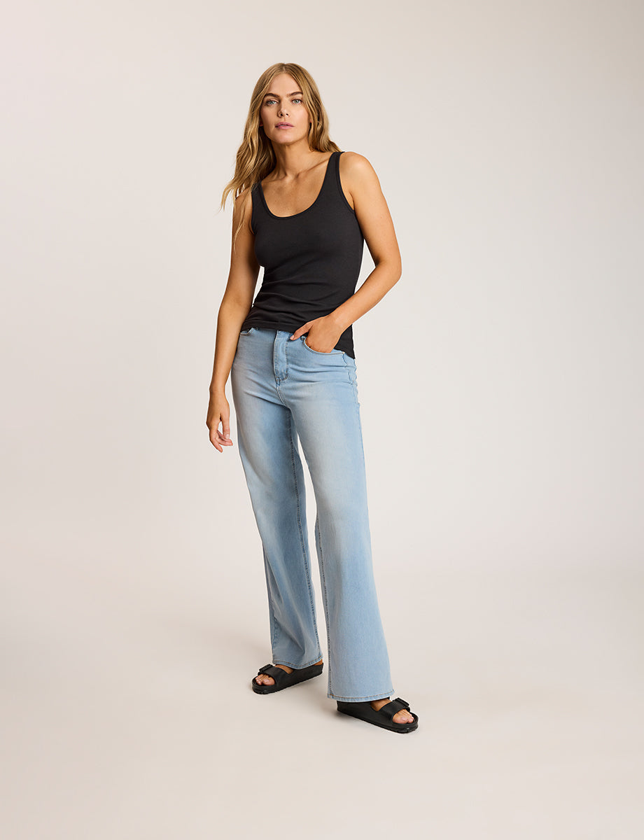 Luxury Rib Scoop Tank