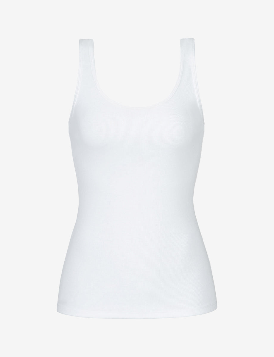 Luxury Rib Scoop Tank