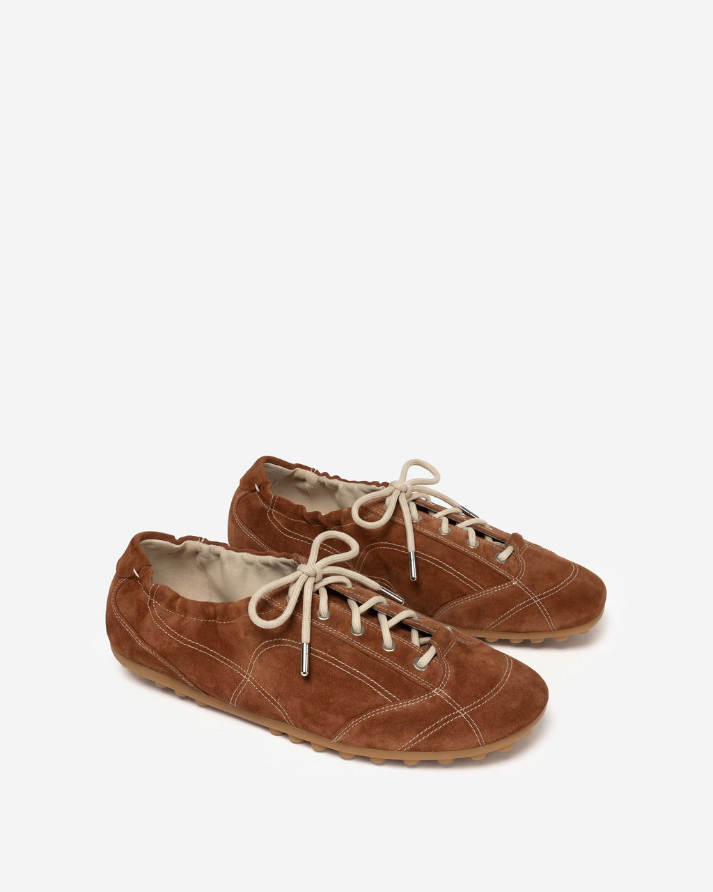 Soft Runner Tan Suede