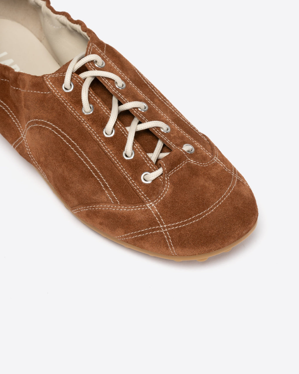 Soft Runner Tan Suede
