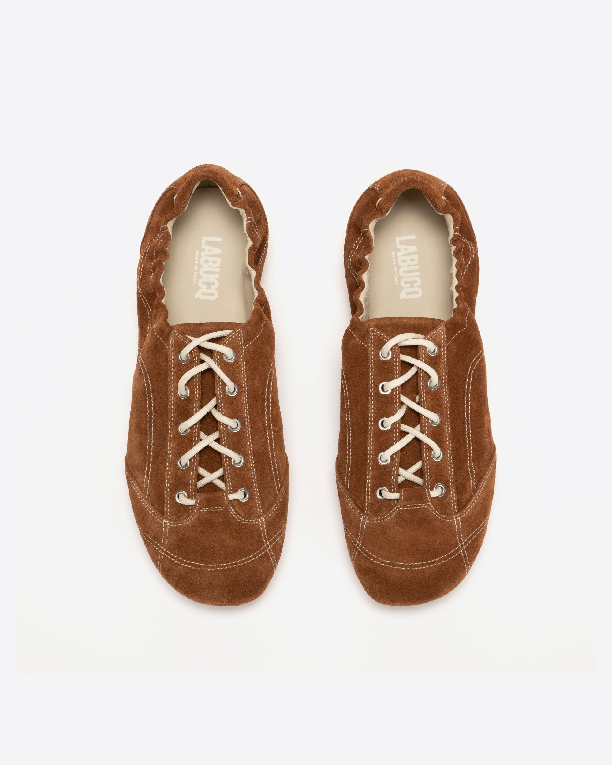 Soft Runner Tan Suede