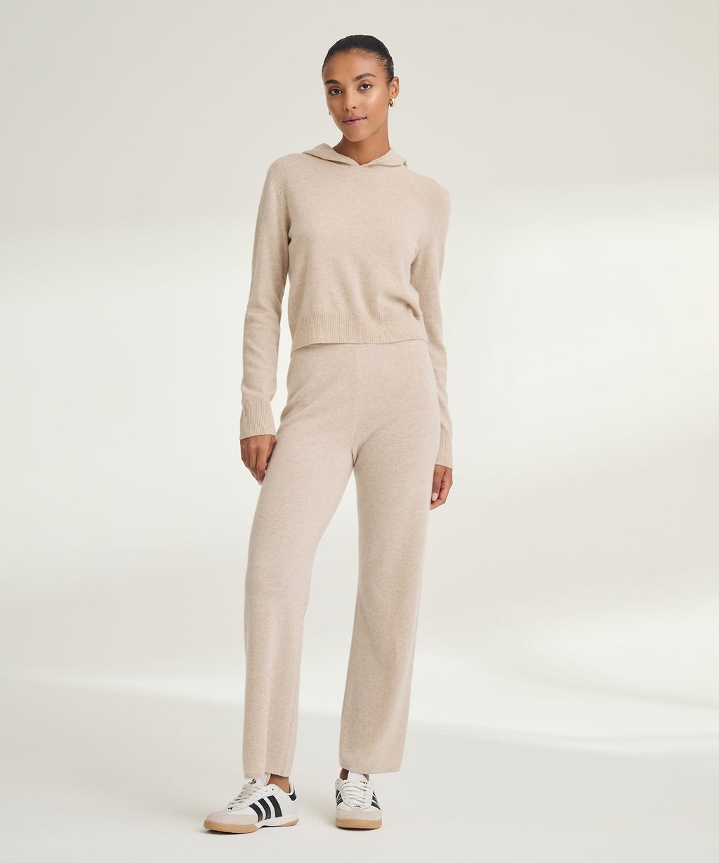 Signature Cashmere Straight Leg Pant