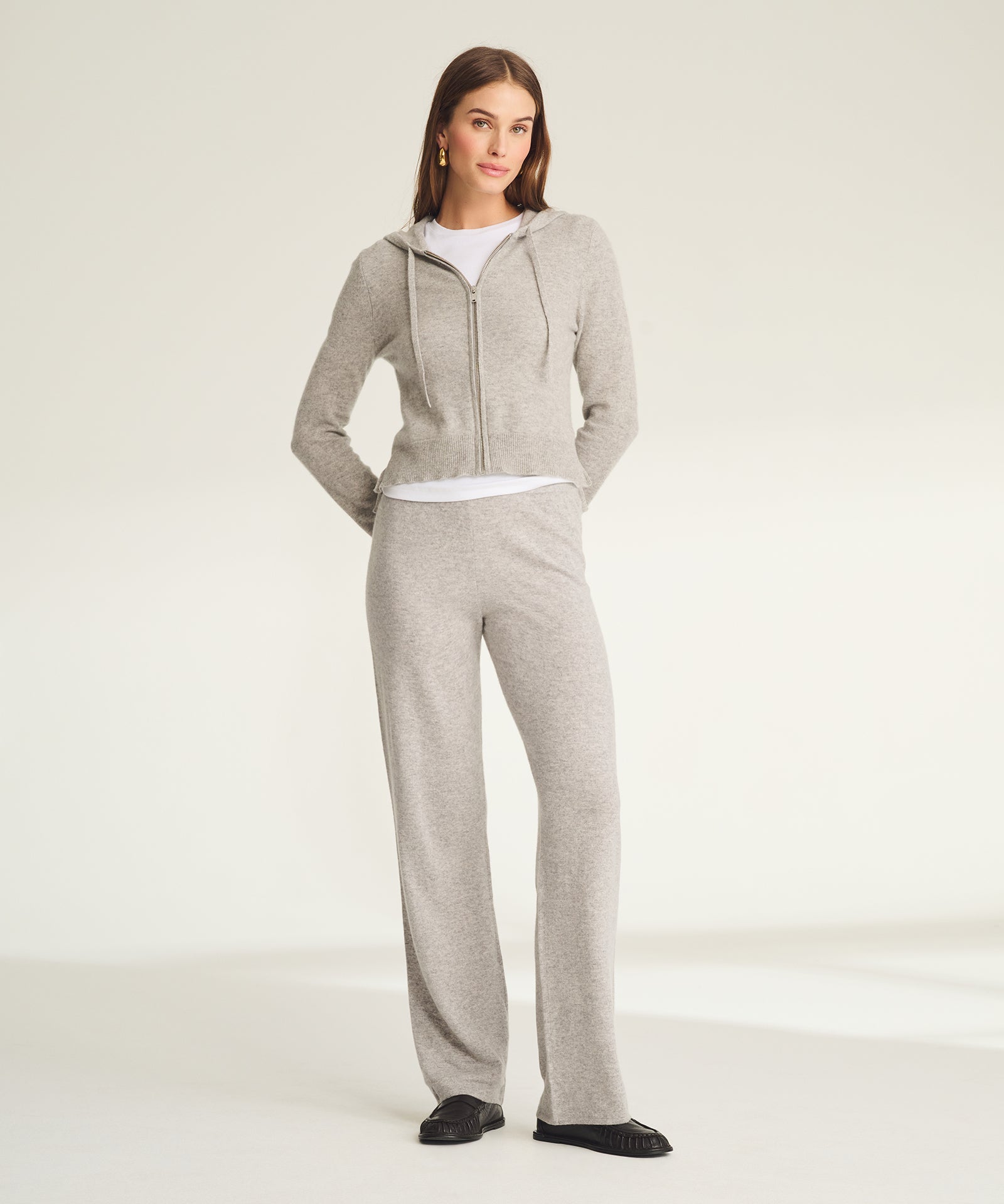 Signature Cashmere Straight Leg Pant