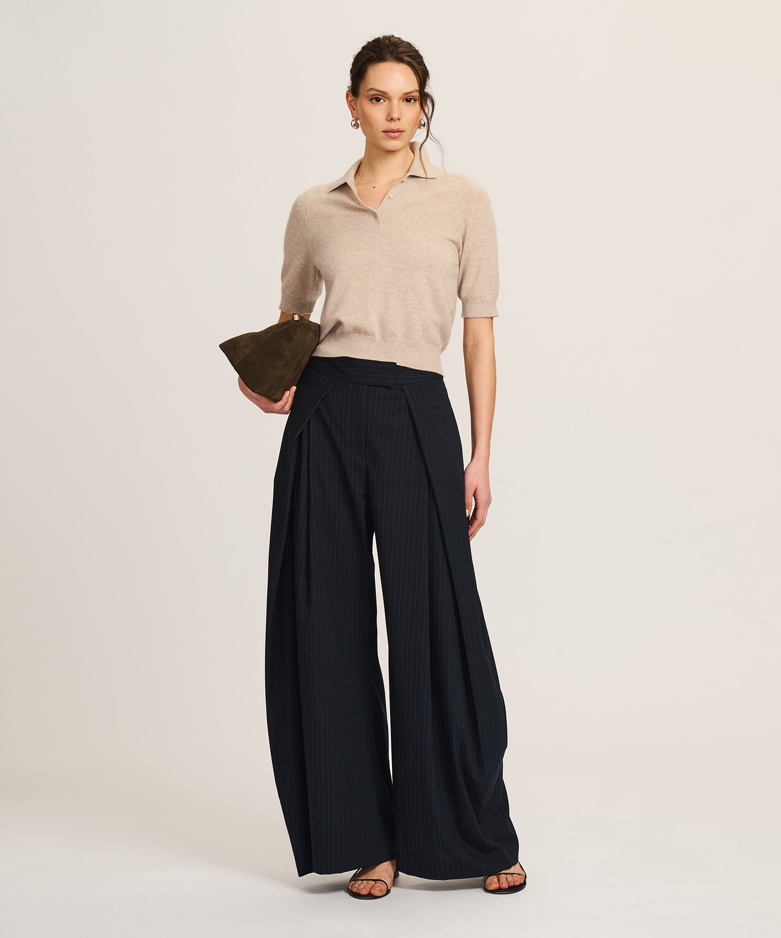 Signature Cashmere Short Sleeve Polo