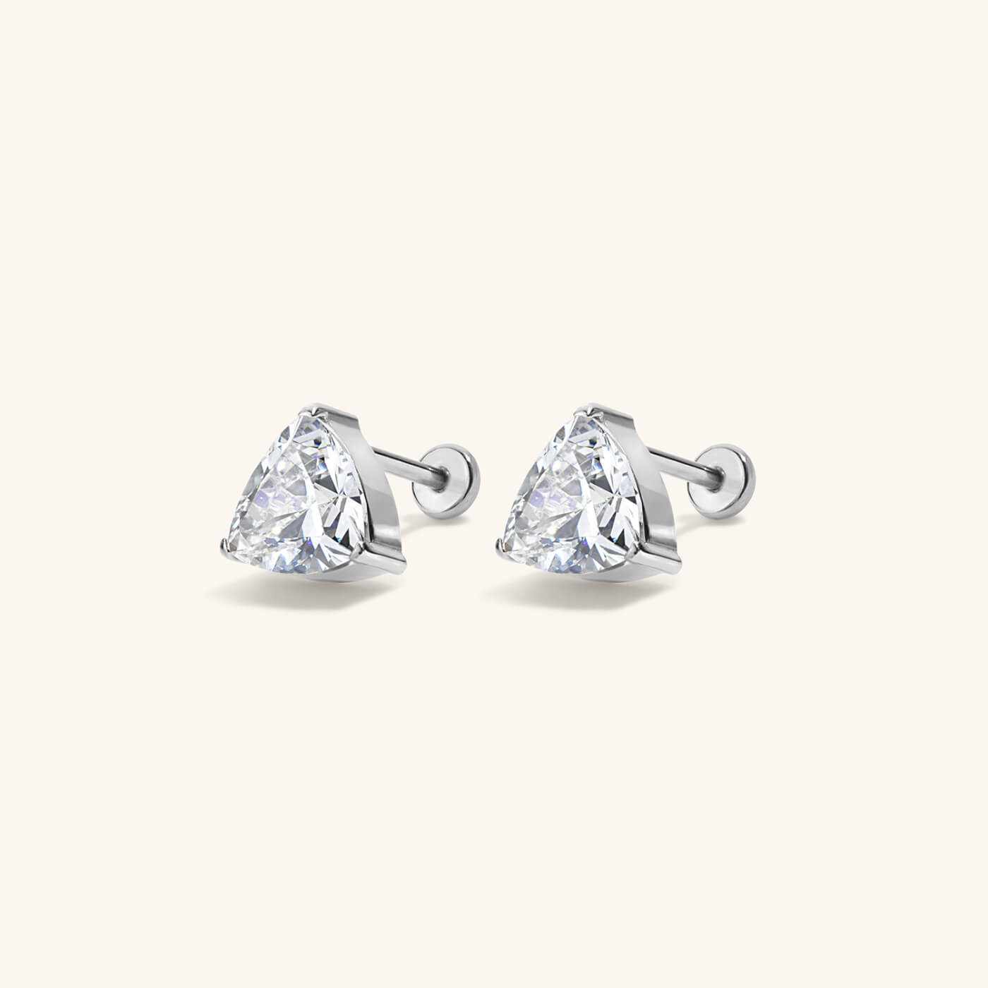 Celestial Crystal Trillion Nap Earrings