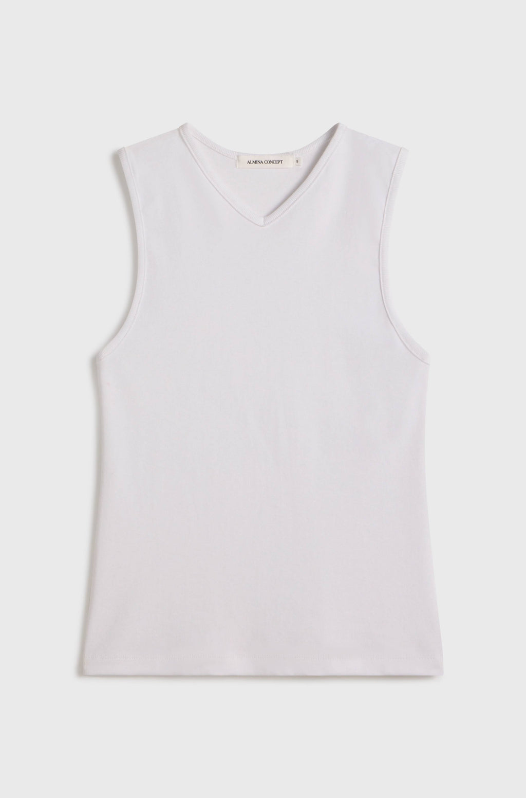 High V Neck Tank