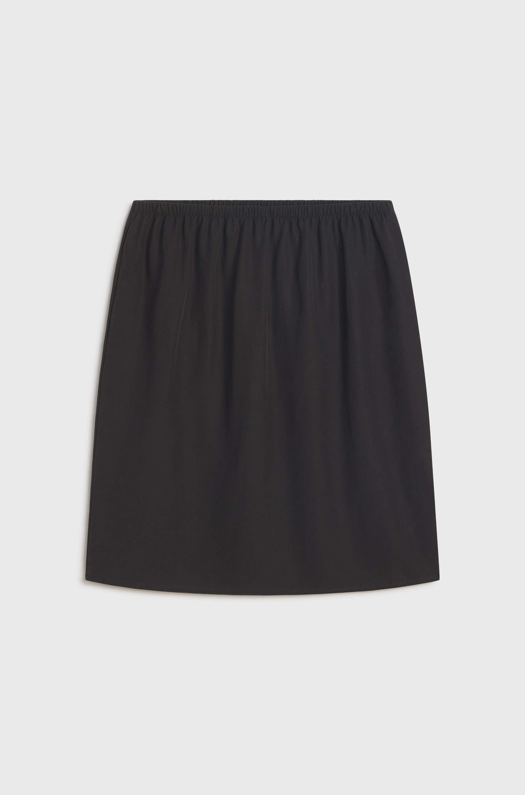 Pleated Tencel Midi Skirt