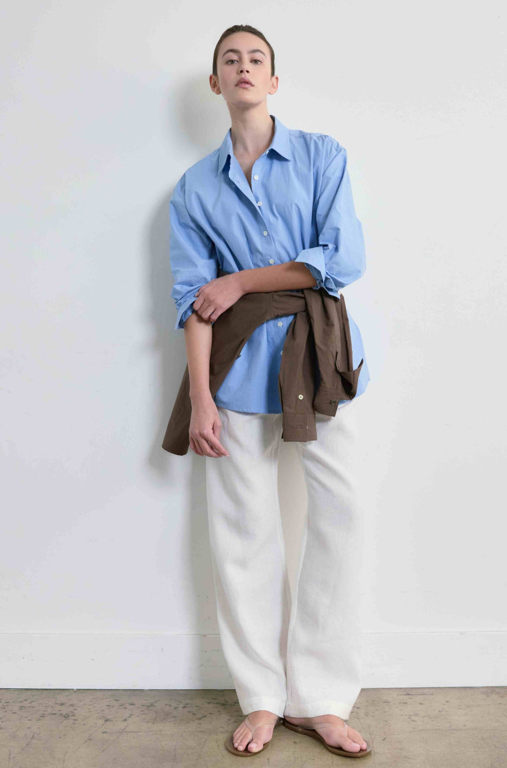 Shirt With Tie Belt
