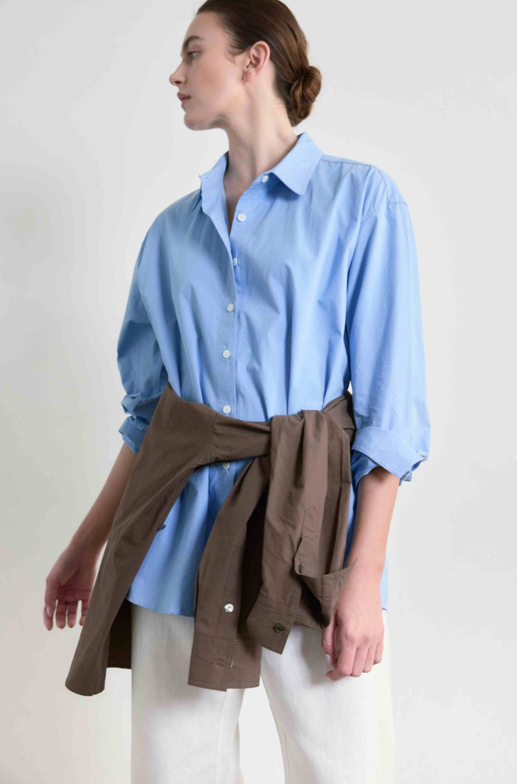 Shirt With Tie Belt