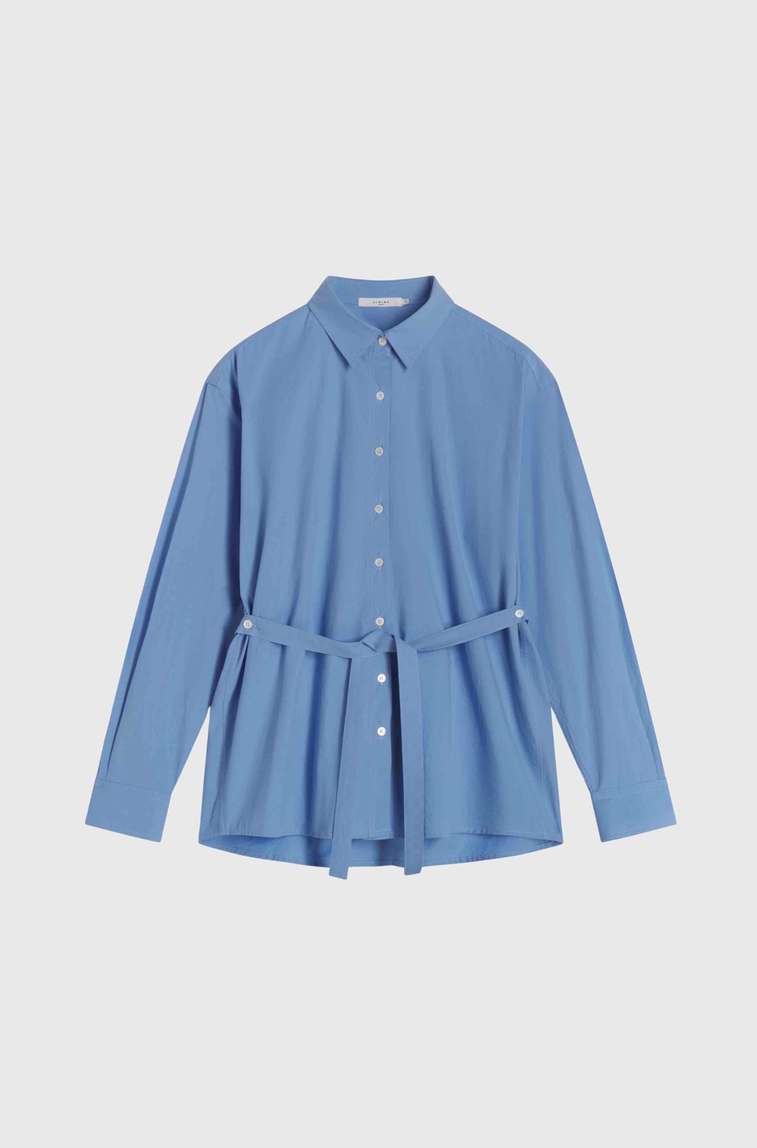 Shirt With Tie Belt