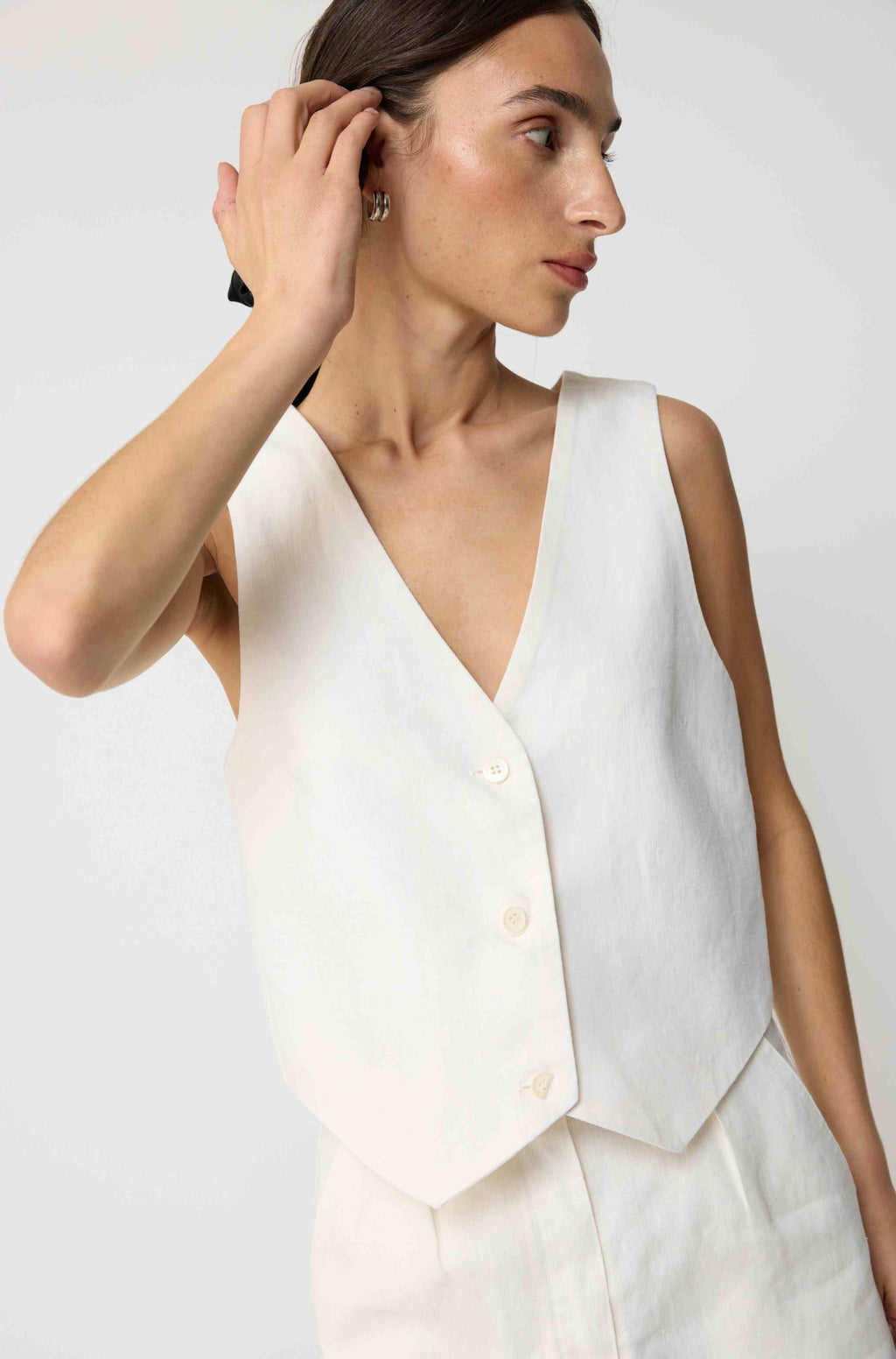 Linen Vest