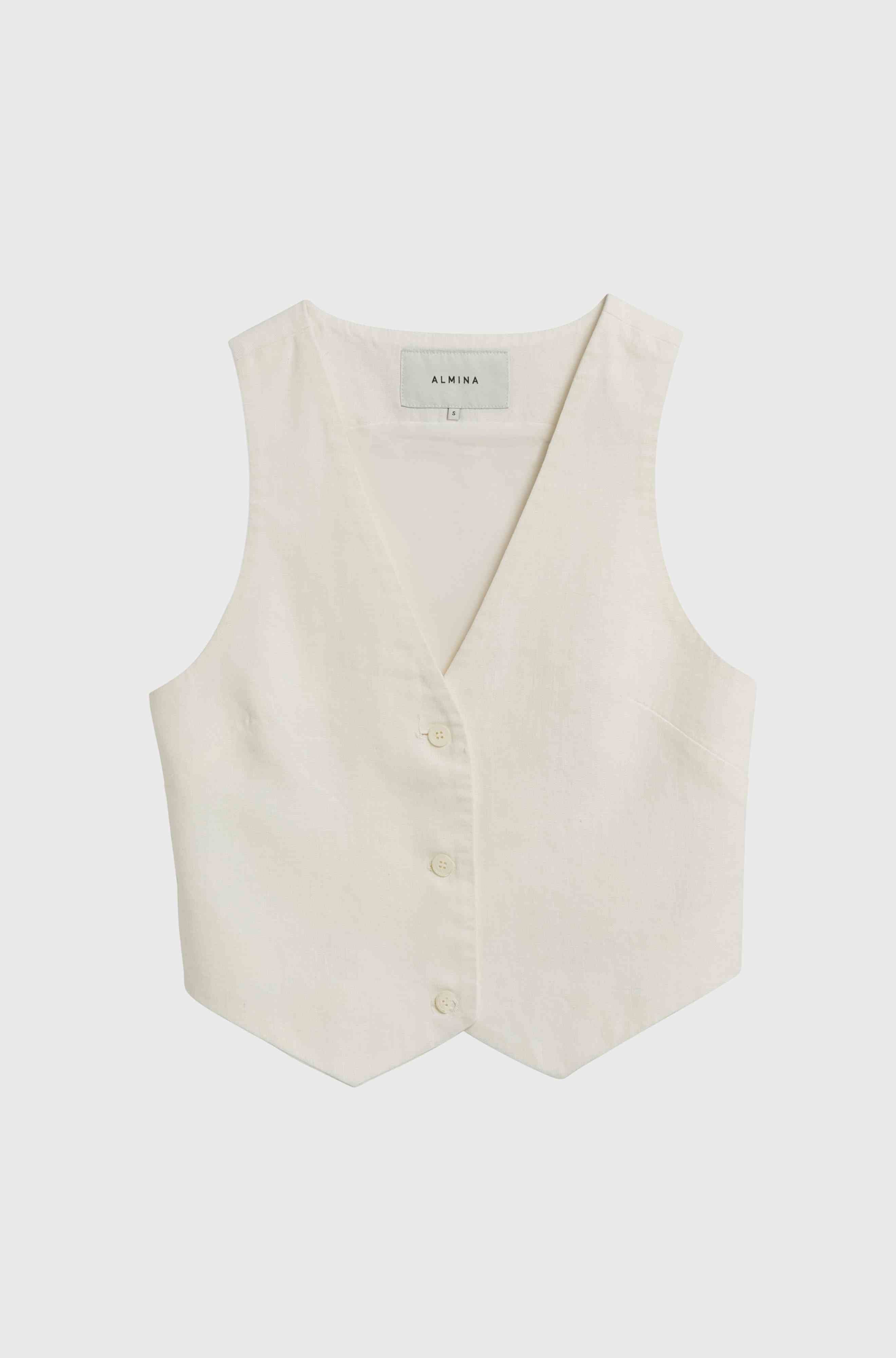Linen Vest