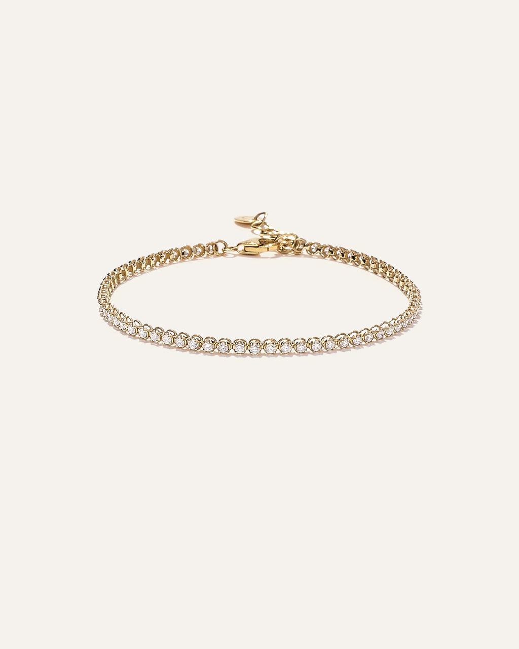 14K Gold Diamond Petite Tennis Bracelet
