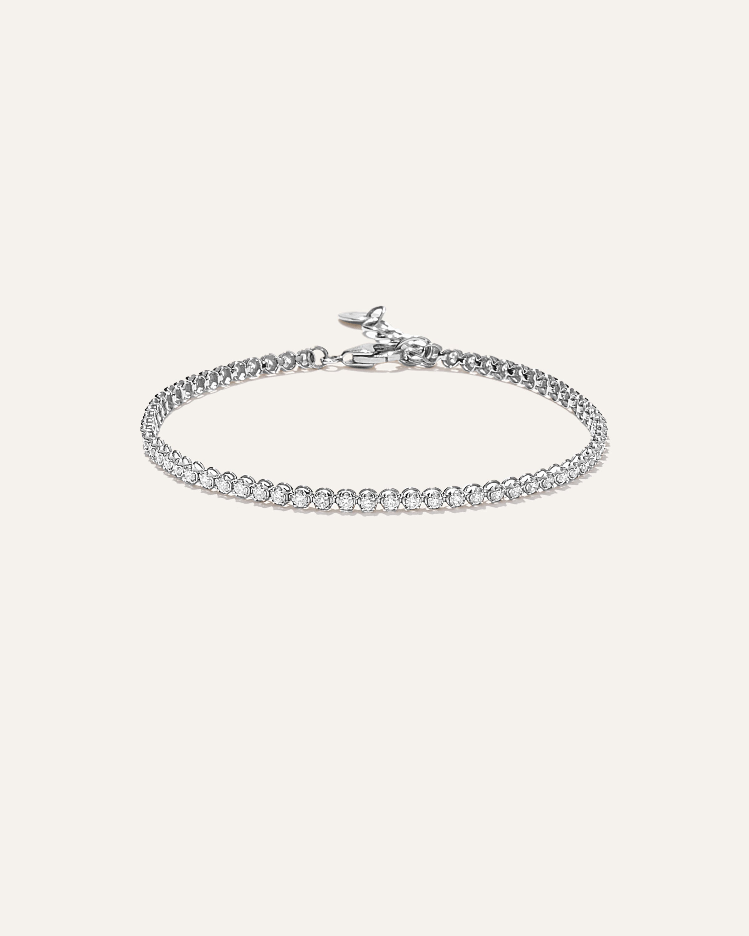 14K Gold Diamond Petite Tennis Bracelet